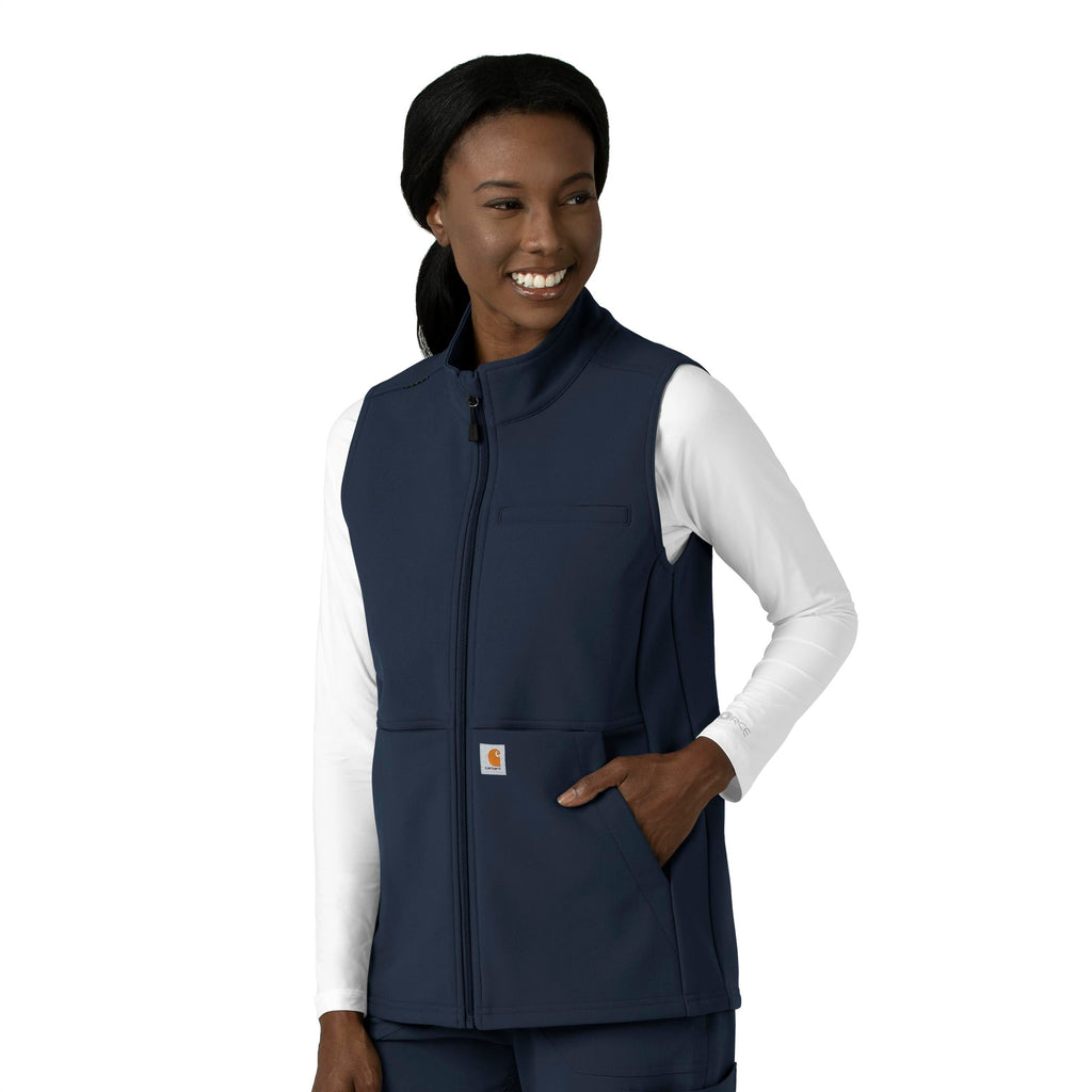 Rugged Flex C83023 Bonded Fleece Vest Navy