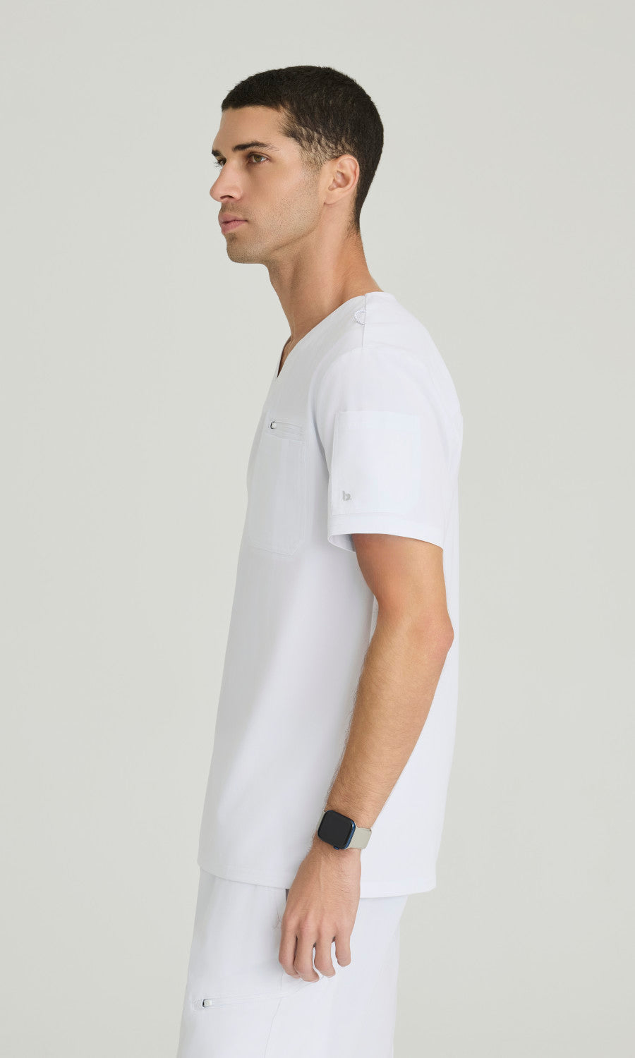 Barco Unify BUT153 Rally Scrub Top White