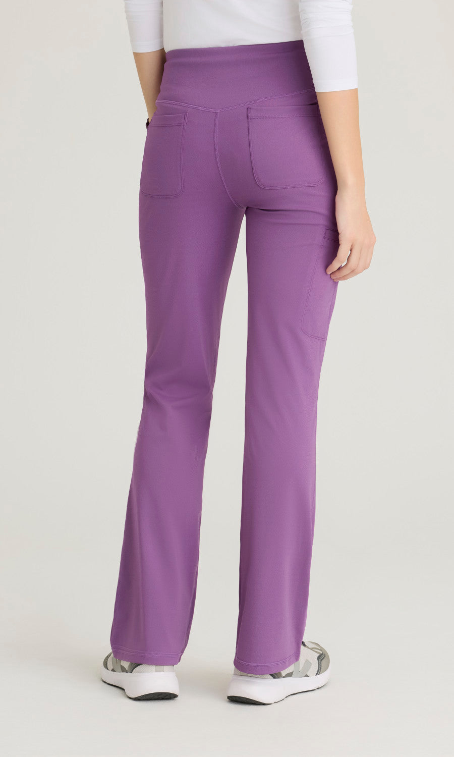 Grey's Anatomy Knit Stretch GRSP684 Swift Knit Pant Imperial Violet