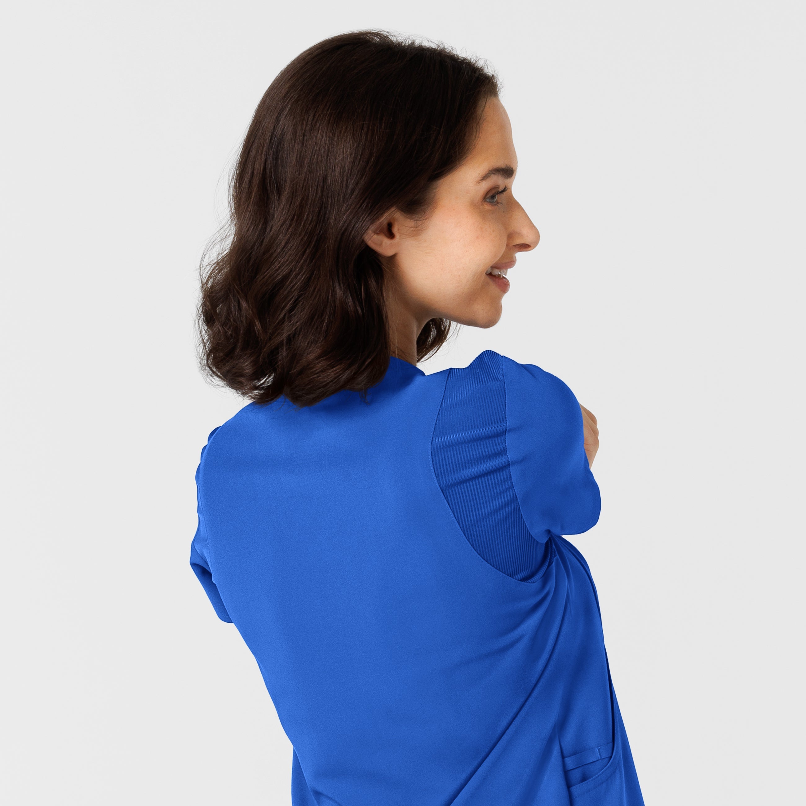 Nova 6432 Flex-n-Reach V-Neck Scrub Top Royal