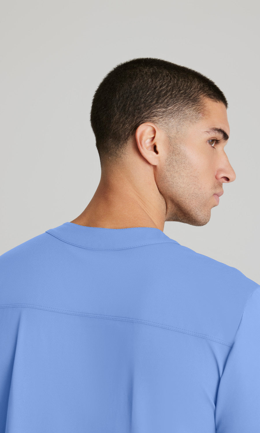 Skechers Slip-Ins Knits SKT229 Flex Knit Scrub Top Ciel Blue