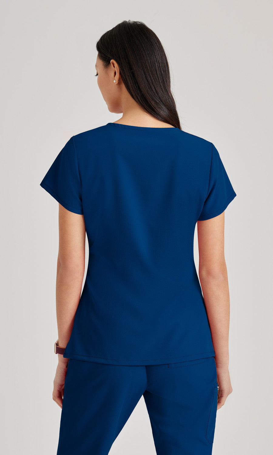 Barco Unify BUT167 Purpose Scrub Top Indigo