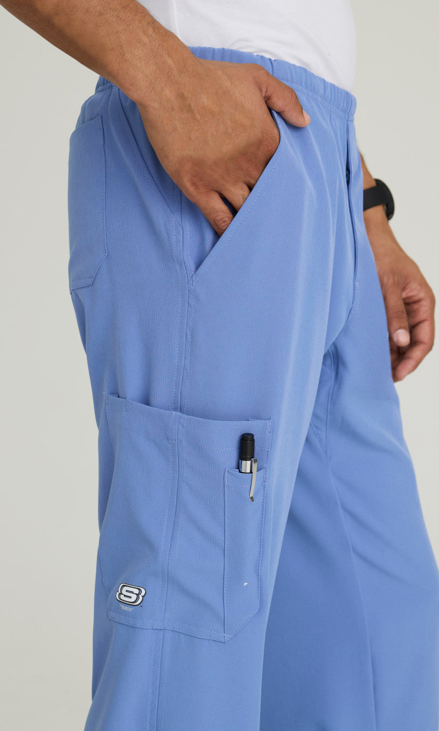 Skechers SK0215 Structure Scrub Pants Ciel Blue