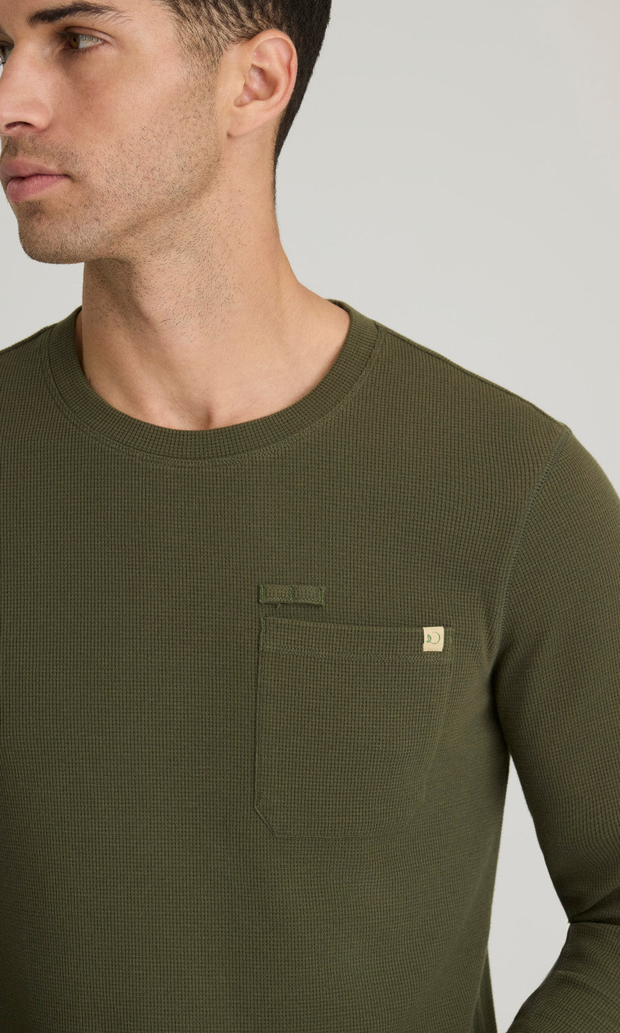 Grey's Anatomy Evolve GSST256 Nomad Long Sleeve Top Fern