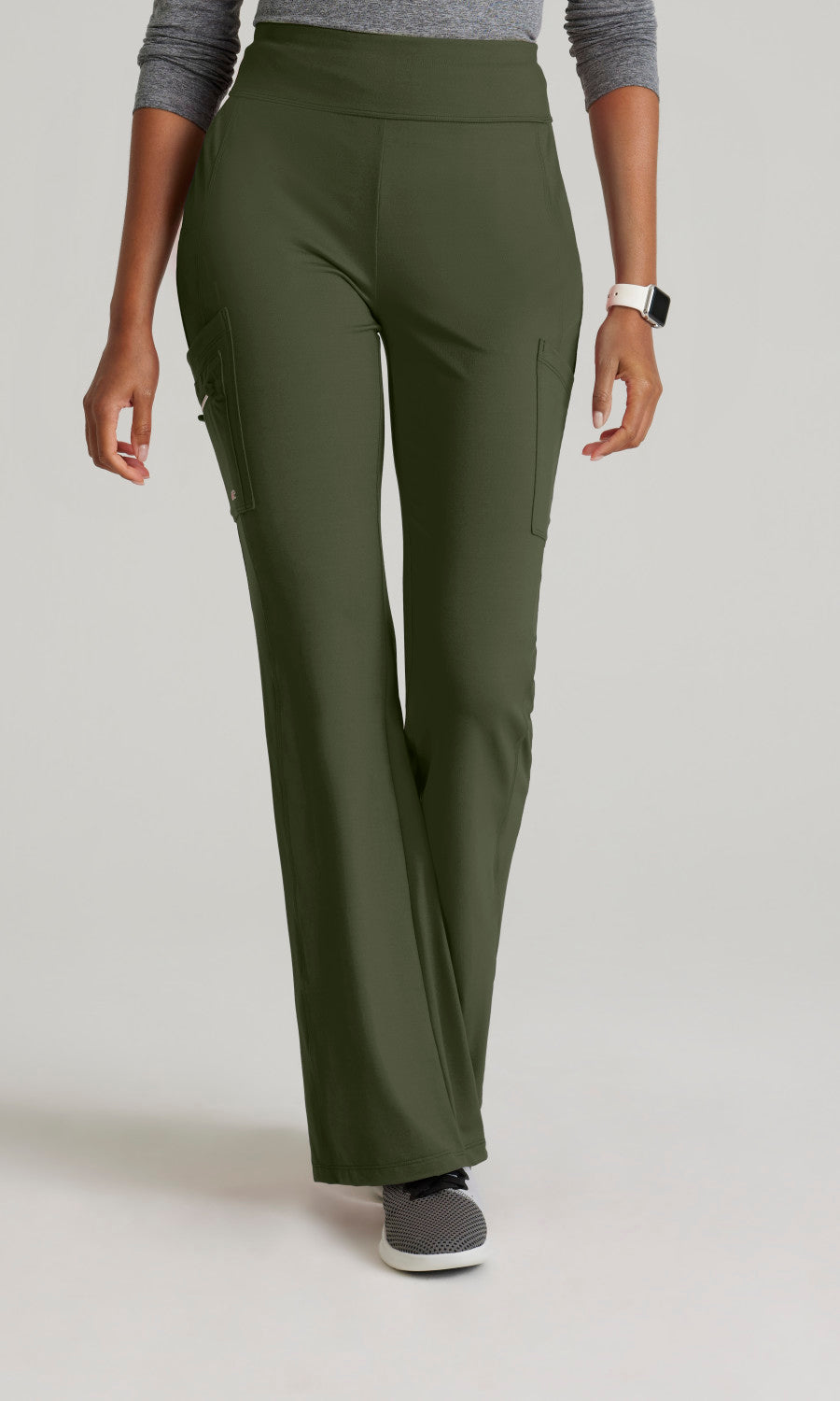 Barco One Performance Knits BOP645 Sprint Knit Scrub Pants Olive