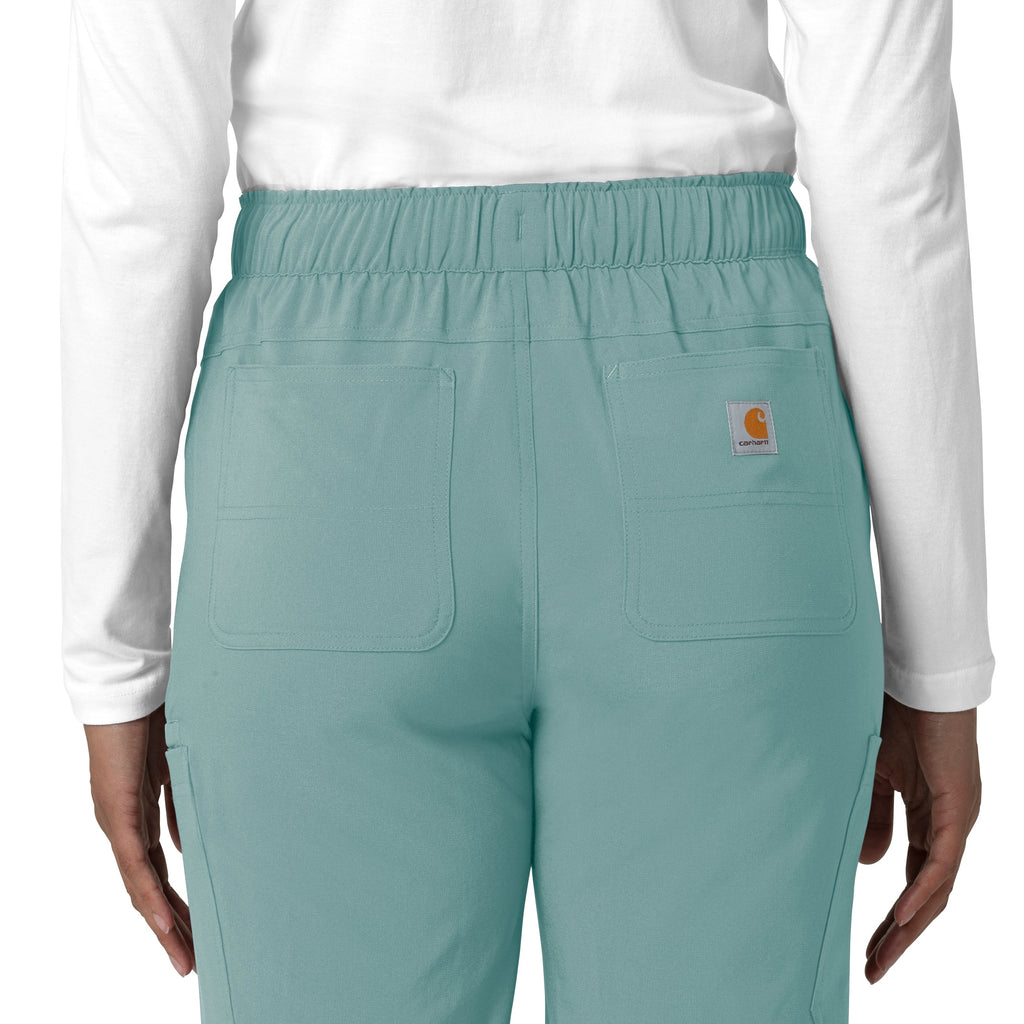 Force Cross-Flex C53210 Straight Leg Cargo Scrub Pants Summer Blue