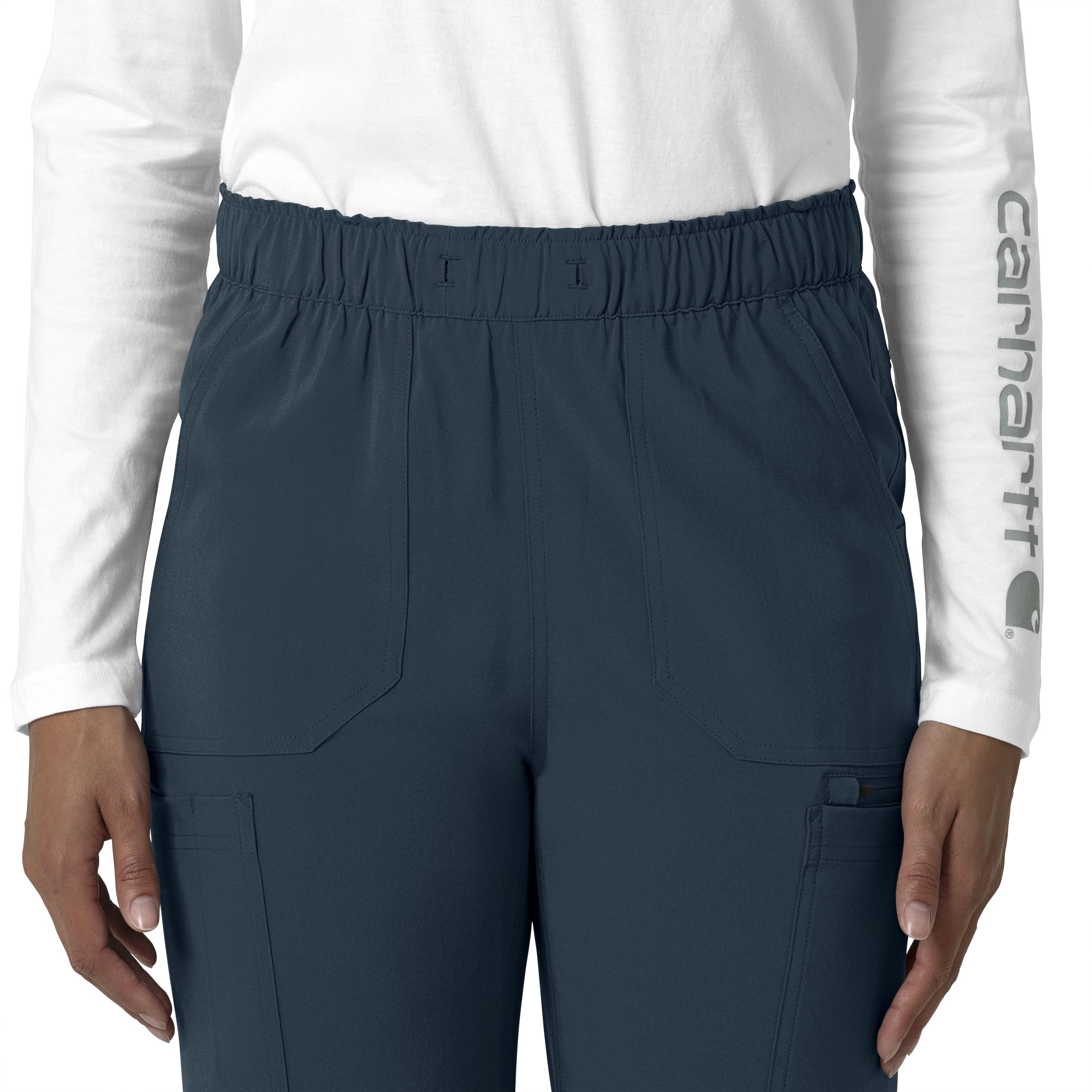 Force Cross-Flex C53210 Straight Leg Cargo Scrub Pants Navy