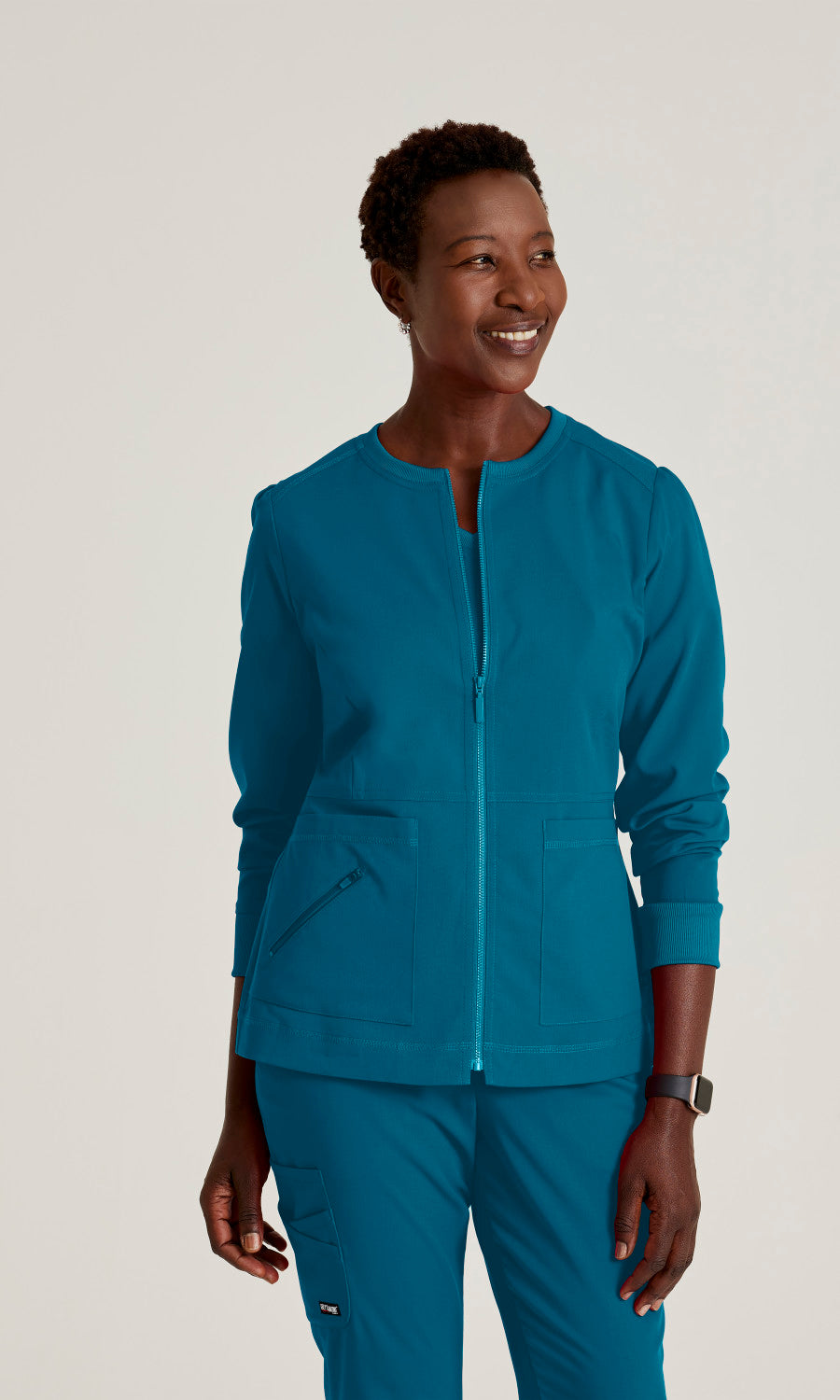 Grey's Anatomy Stretch GRSW017 Millie Jacket Bahama