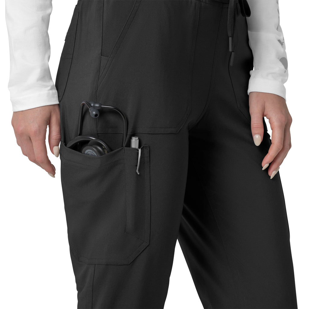 Force Cross-Flex C53110 Cargo Jogger Scrub Pants Black
