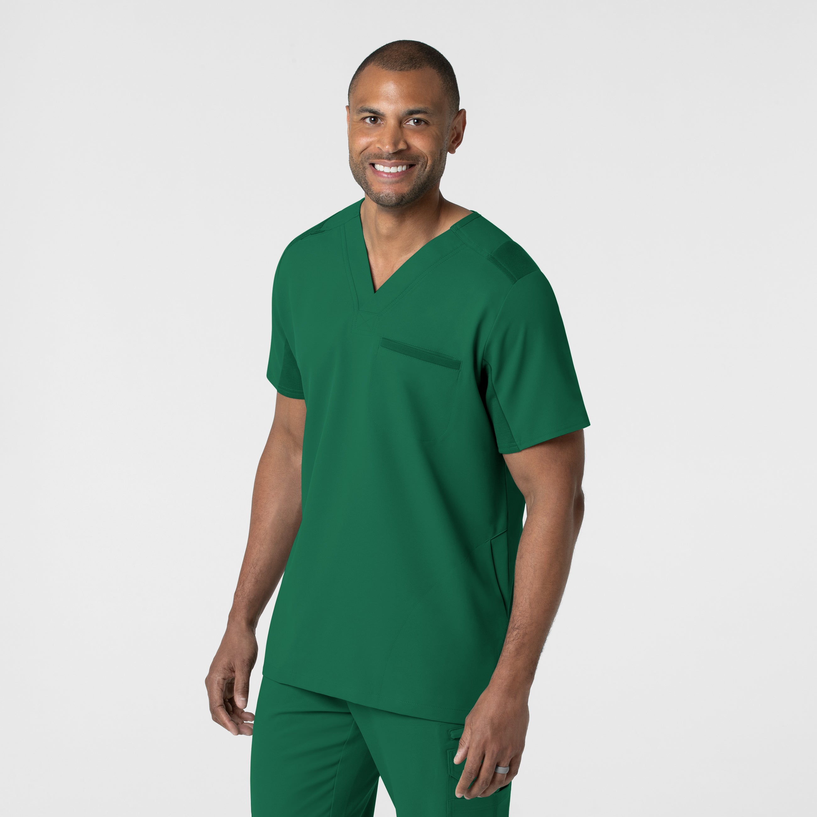 Thrive 6622 Men's Utility V-Neck Scrub Top Hunter