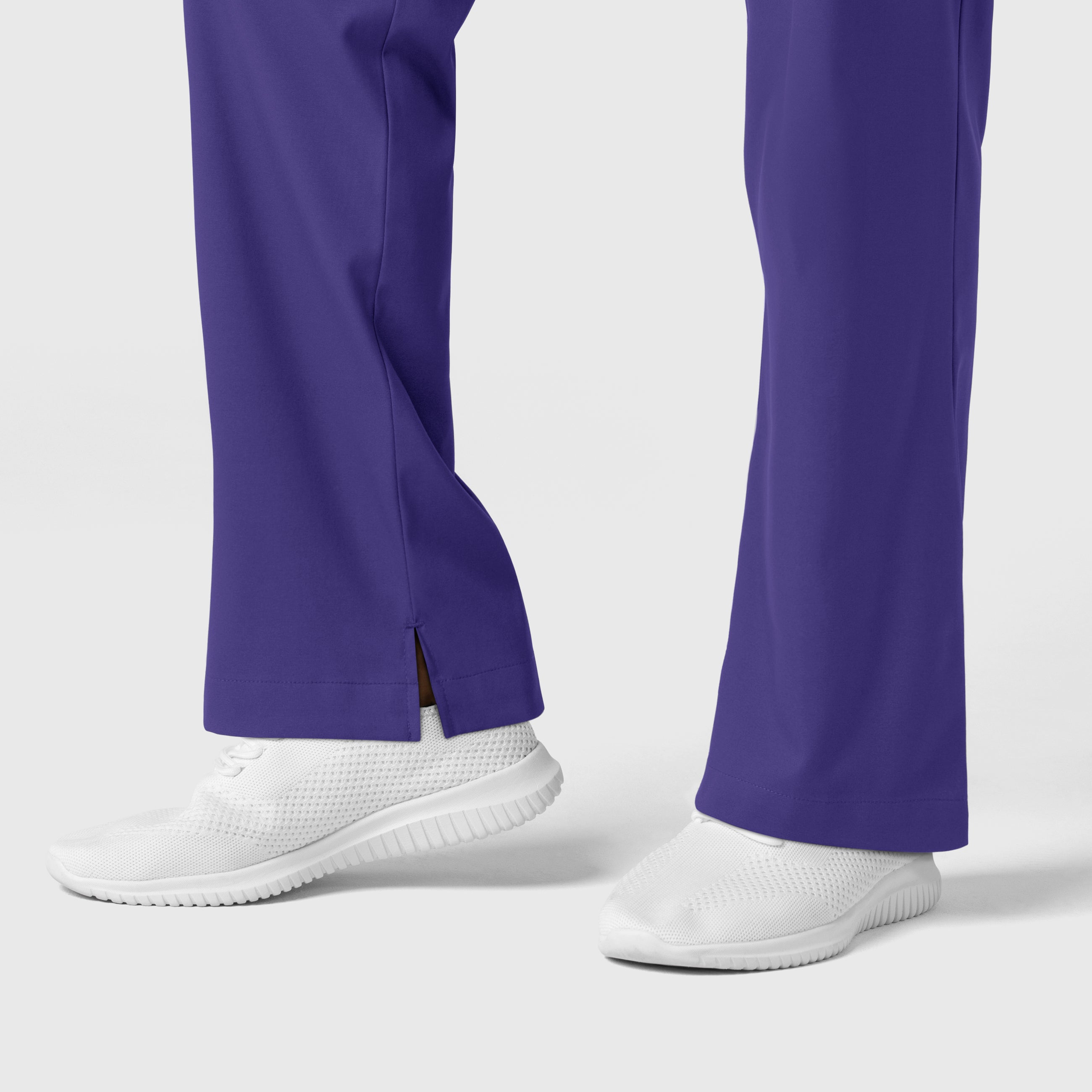 Boundless 5351 Men's Straight Leg Scrub Pants Grape