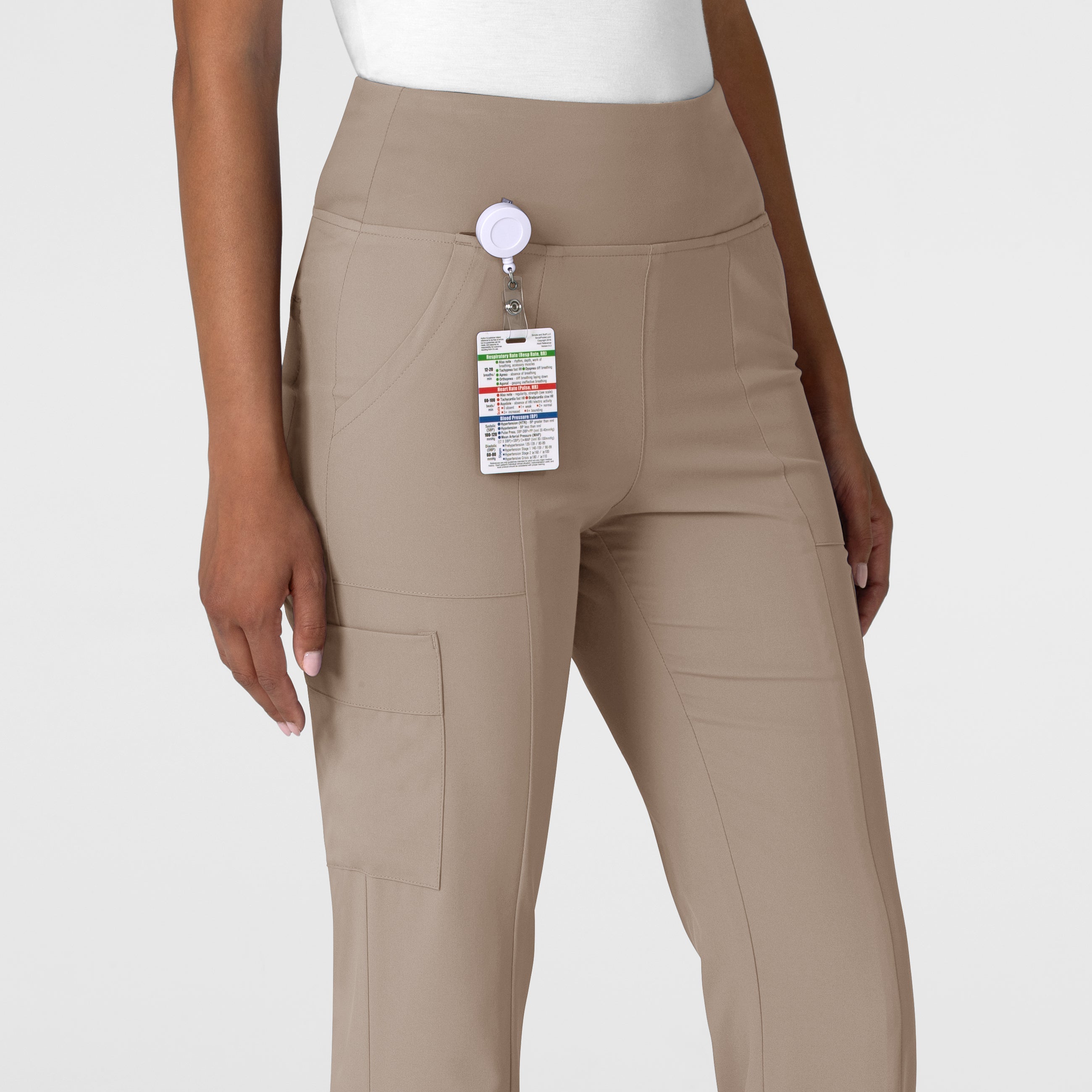 RENEW 5534 Cargo Flare Scrub Pants Haze