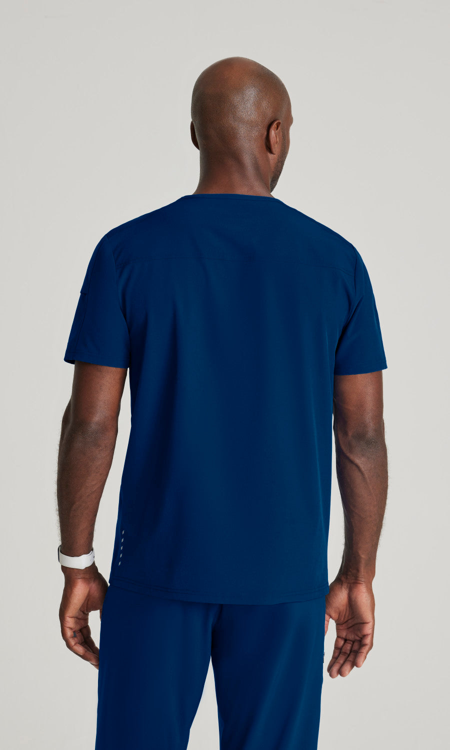 Barco One BOT195 Velocity Scrub Top Indigo