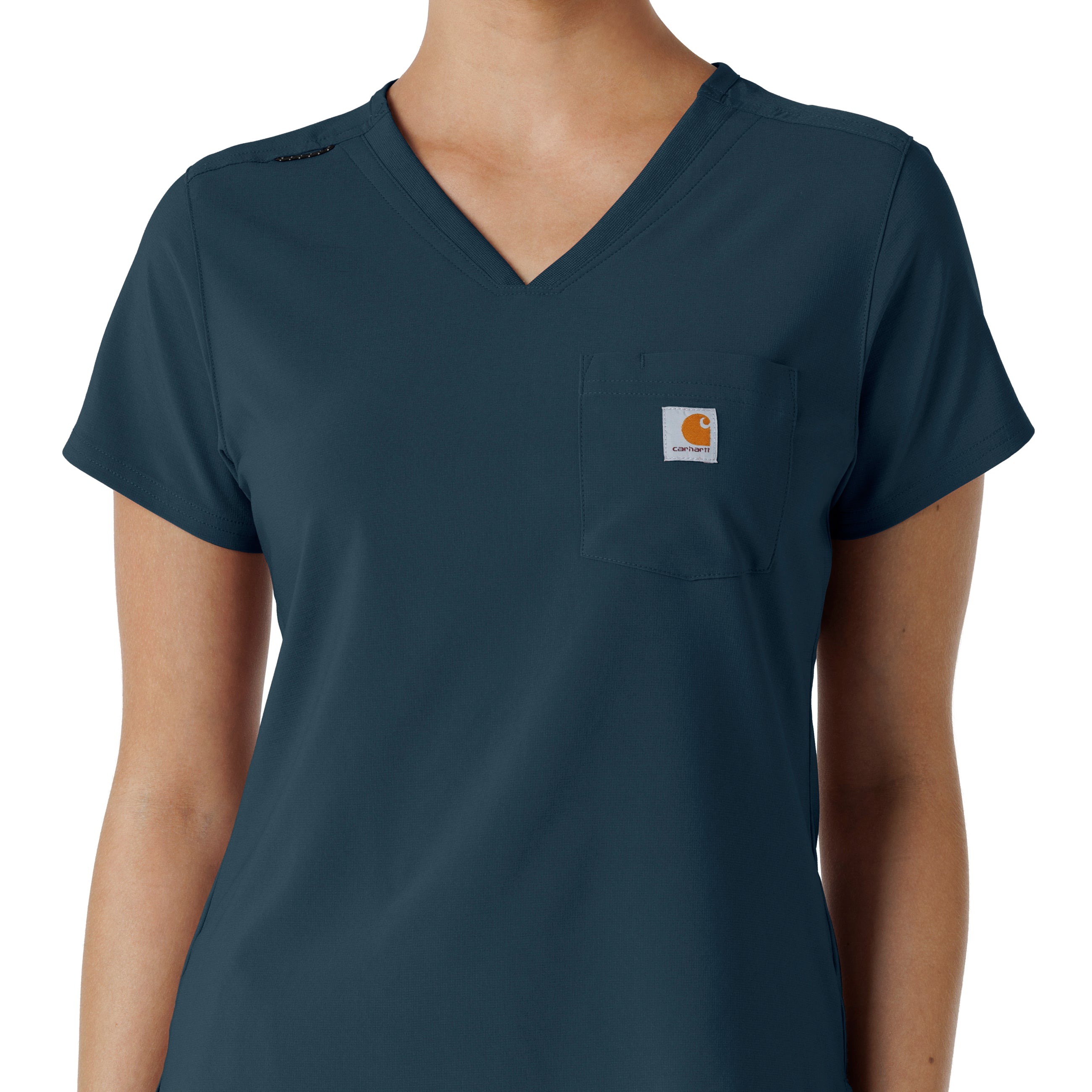 Force Cross-Flex C13410 Tuck-In Scrub Top Navy