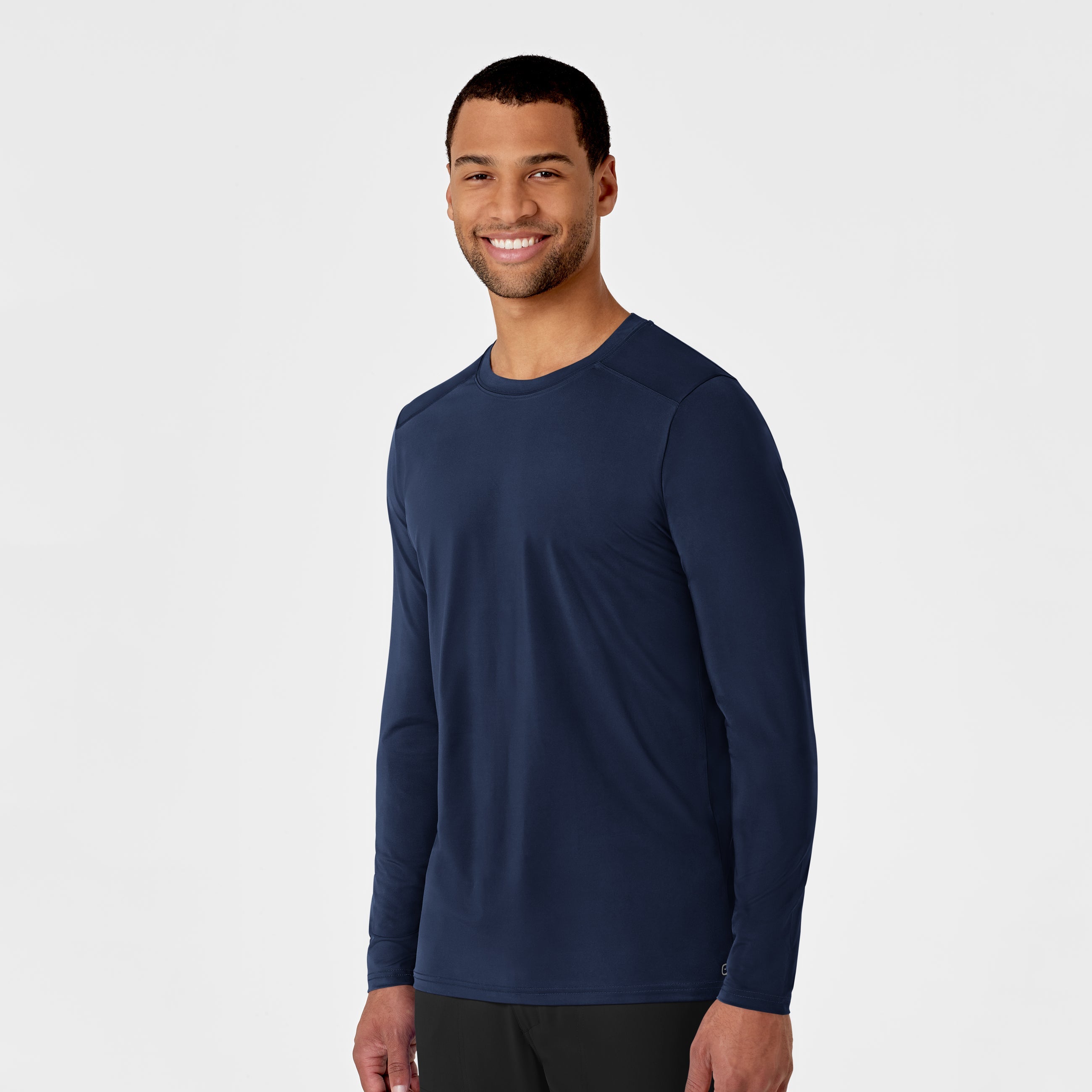 Layers 2629 Men's Performance Long Sleeve Tee Navy