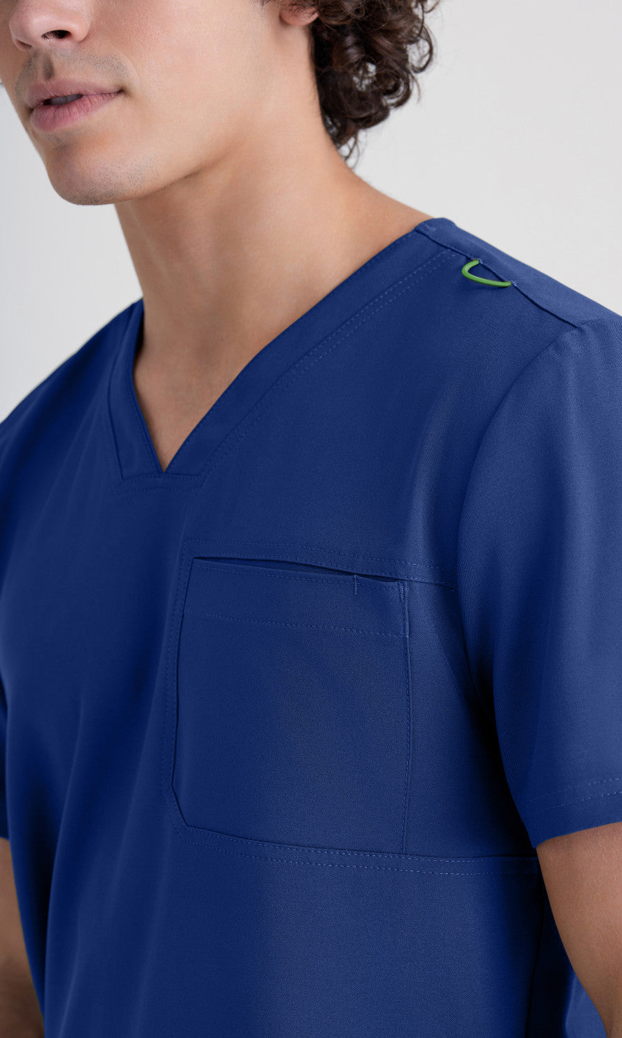 Grey's Anatomy Evolve GSST179 Journey Scrub Top Indigo