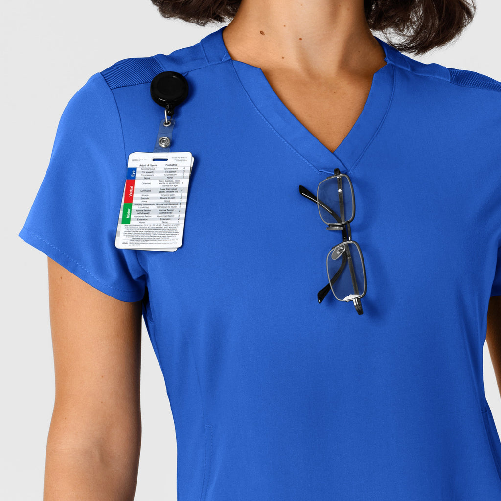 Nova 6432 Flex-n-Reach V-Neck Scrub Top Royal