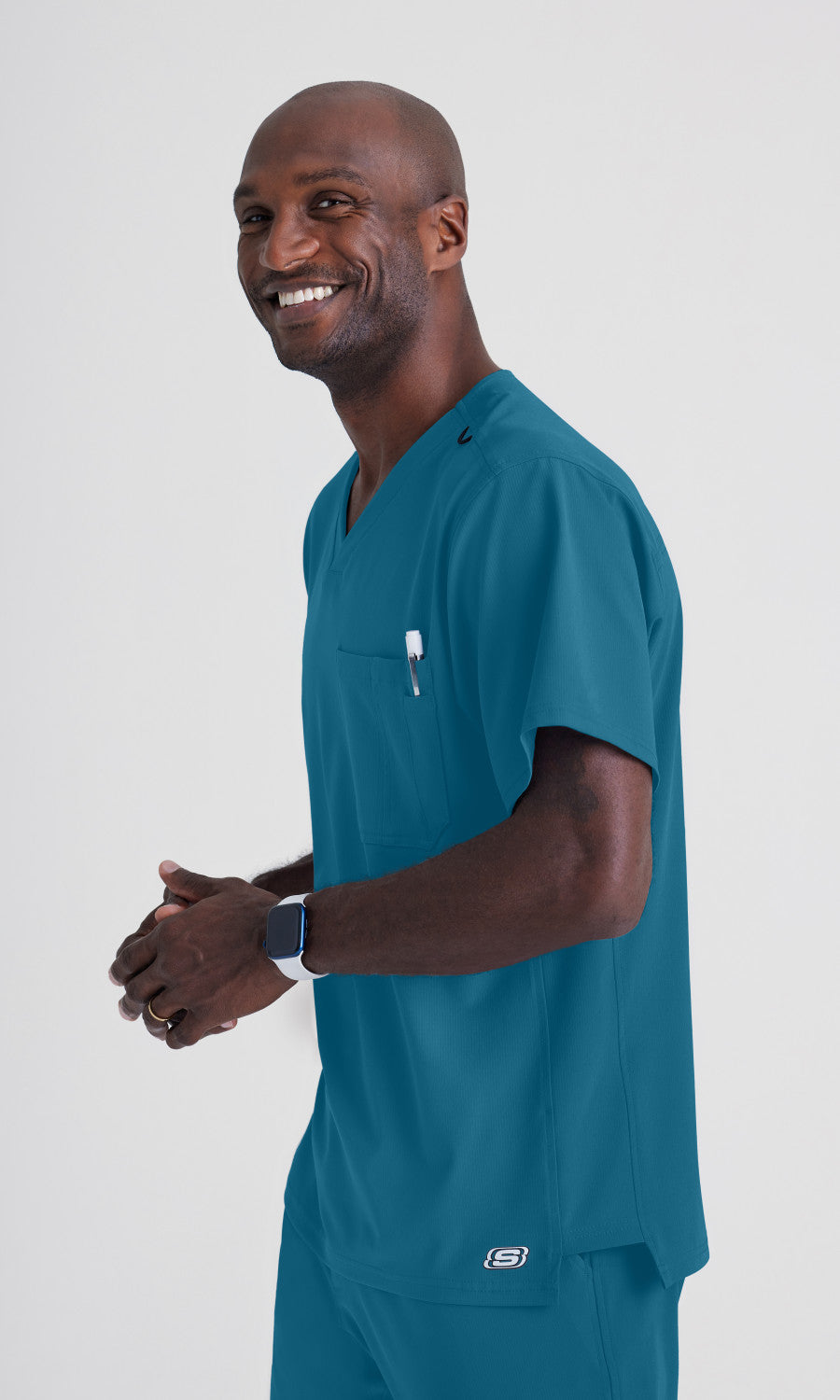 Skechers SK0112 Structure Scrub Top Bahama