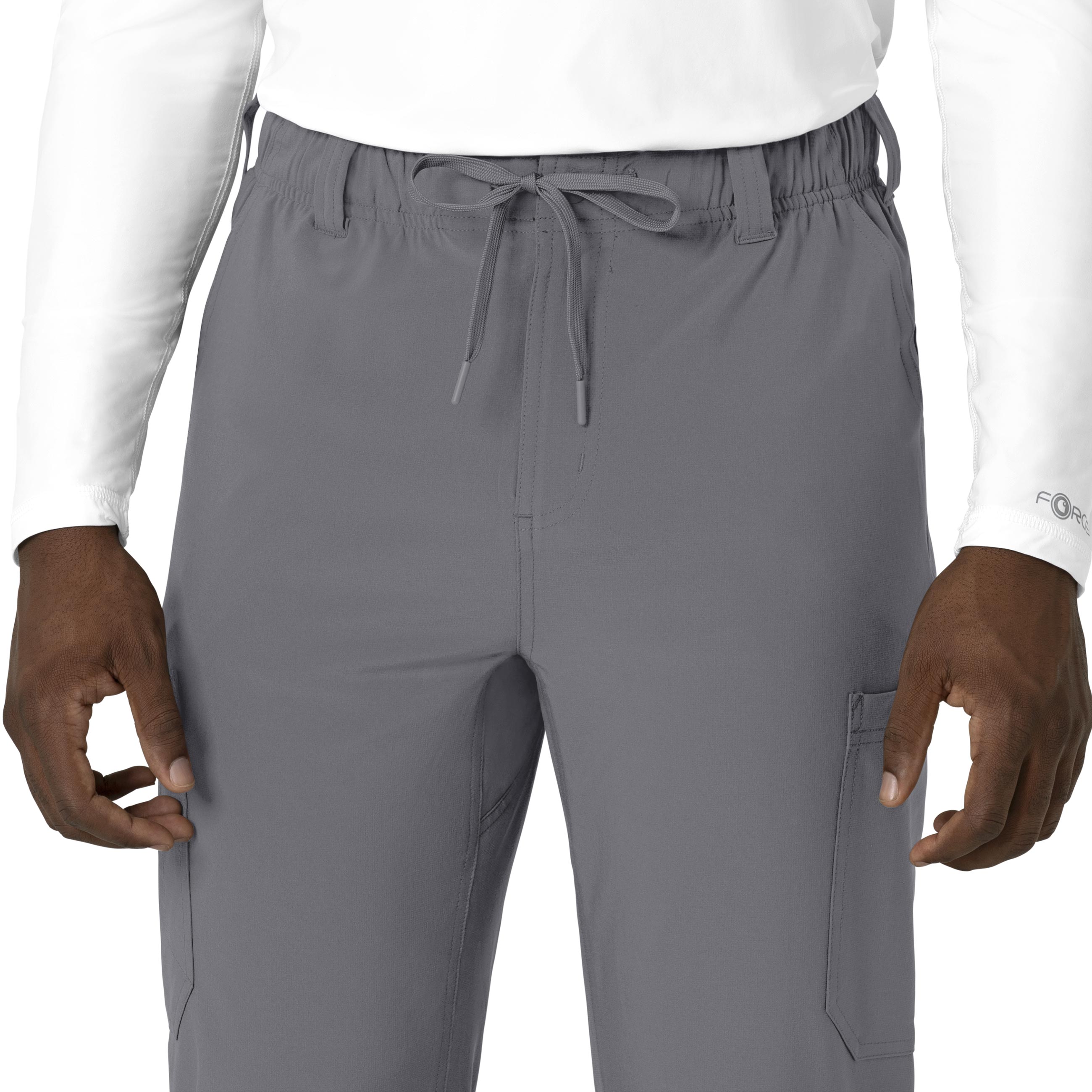 Force Cross-Flex C56410 Men's Straight Leg Scrub Pants Pewter