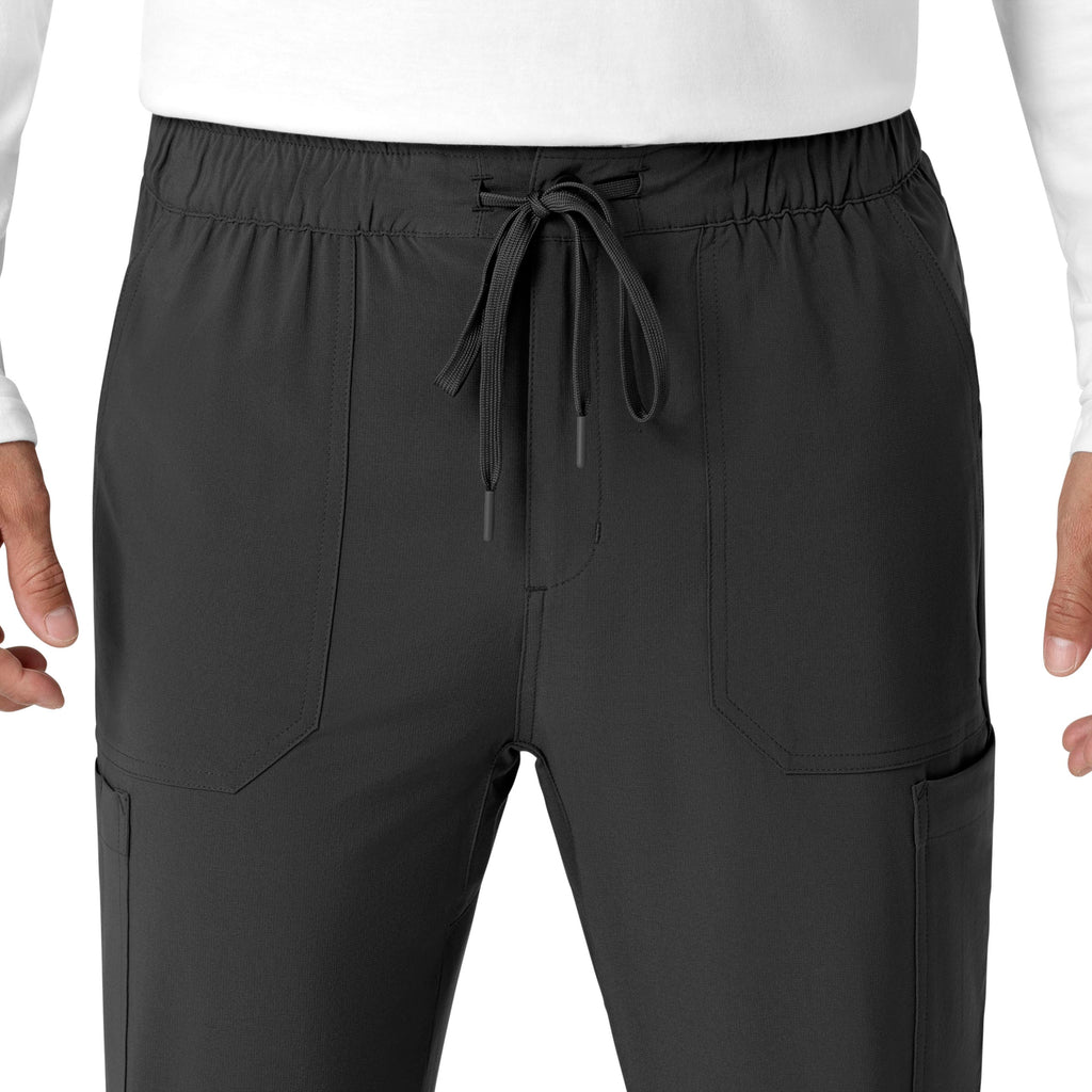Force Cross-Flex C56310 Men's Jogger Scrub Pants Black