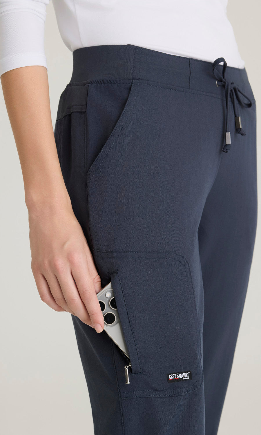 Grey's Anatomy 4277 Mia Scrub Pants Steel