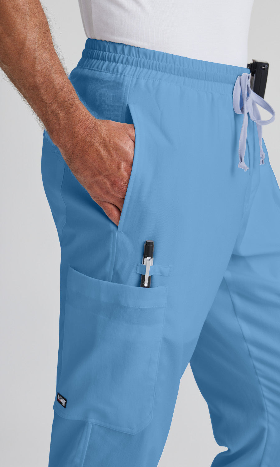 Grey's Anatomy GRP558 Evan Scrub Pants Ciel Blue