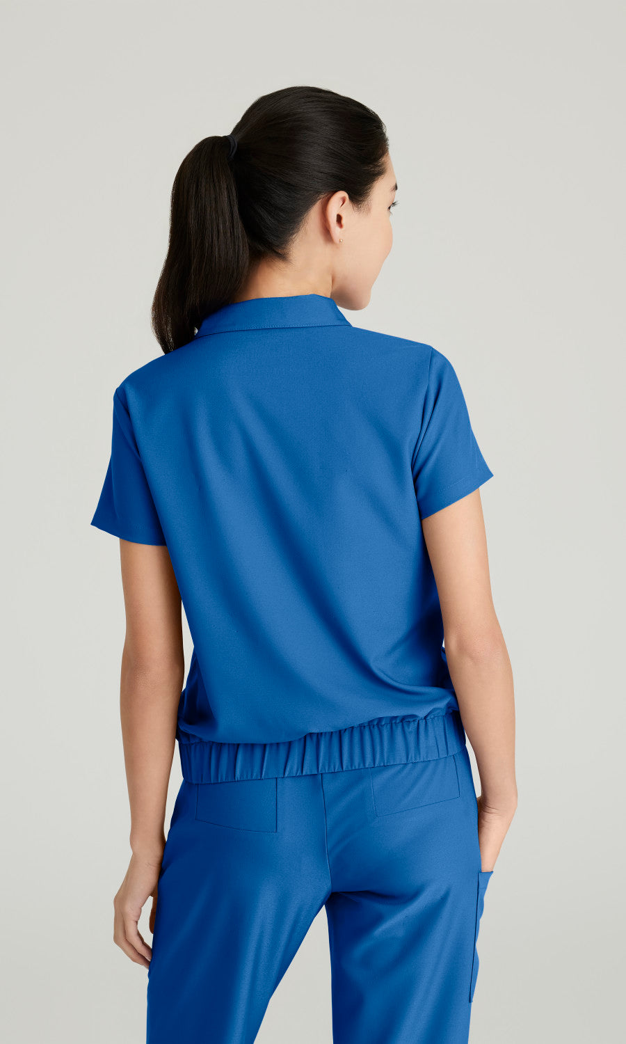 Grey's Anatomy Evolve GSST215 Perseverance Scrub Top New Royal