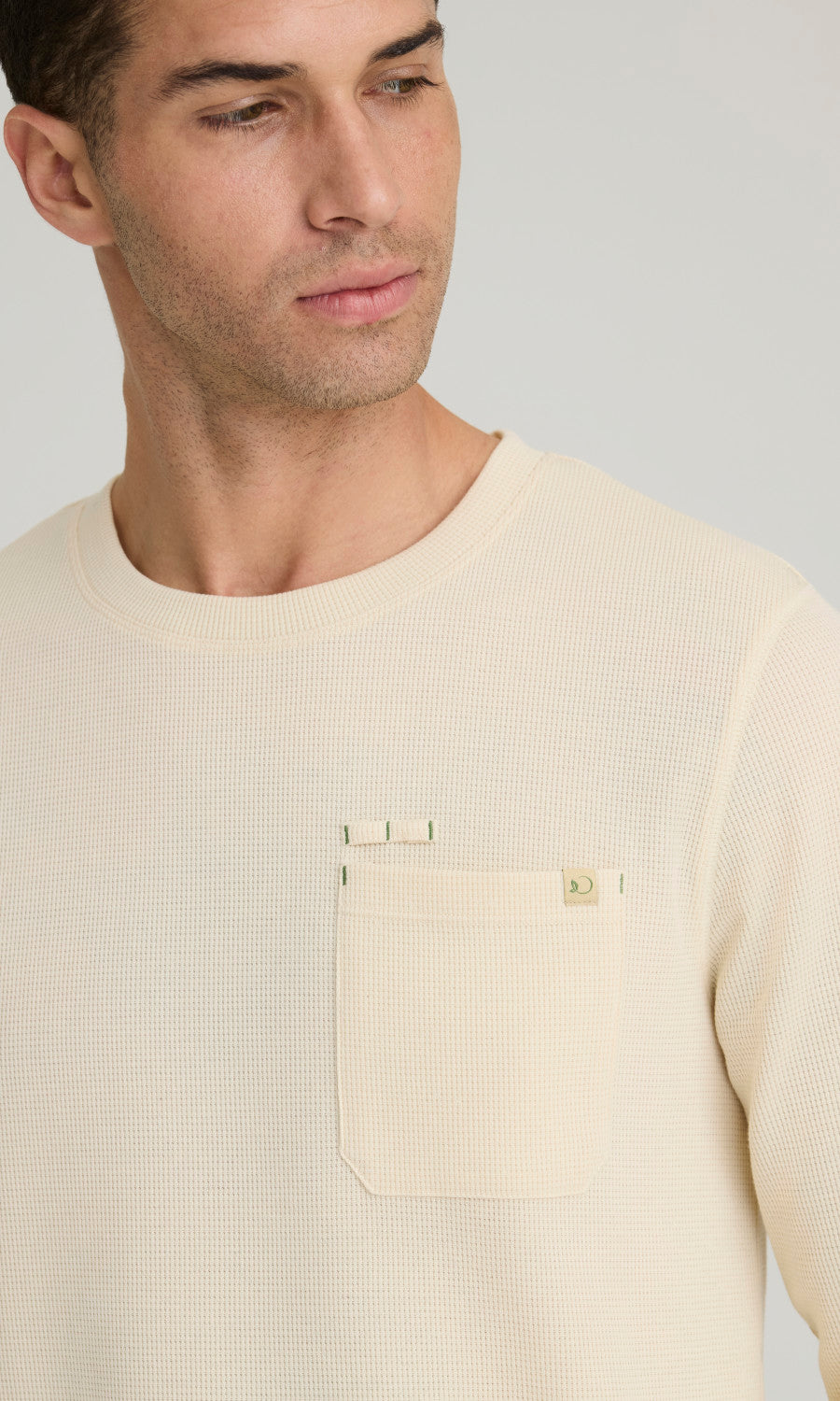 Grey's Anatomy Evolve GSST256 Nomad Long Sleeve Top Soft Dune