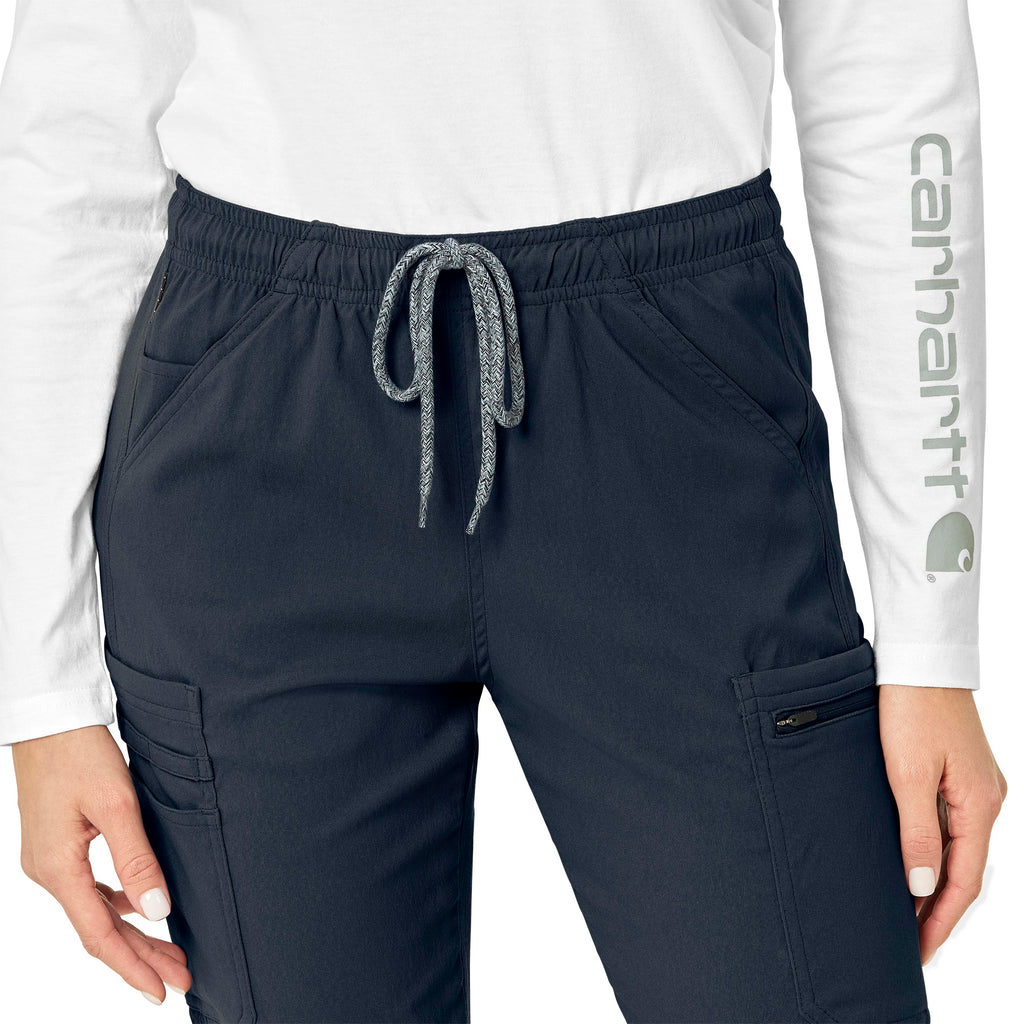 Rugged Flex Peak C52137 Cargo Jogger Scrub Pants Navy