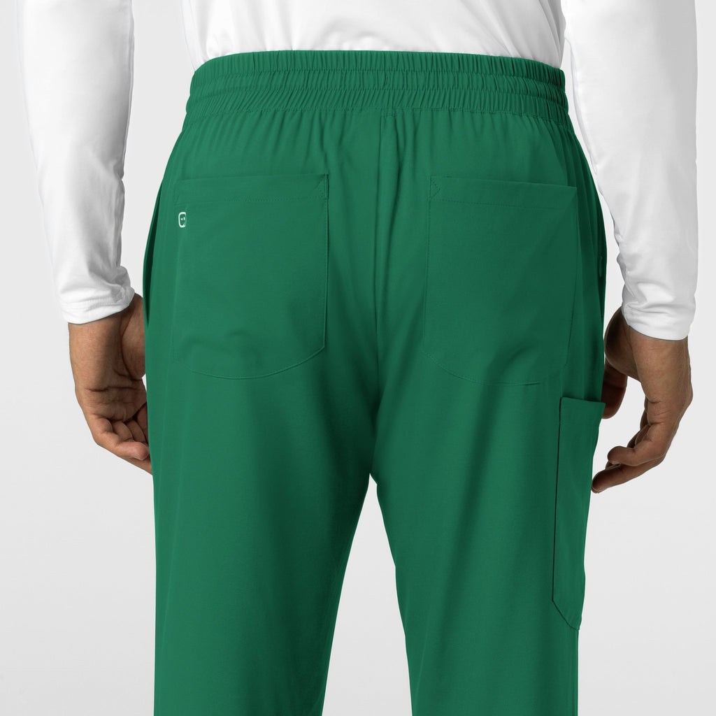 Boundless 5351 Men's Straight Leg Scrub Pants Hunter