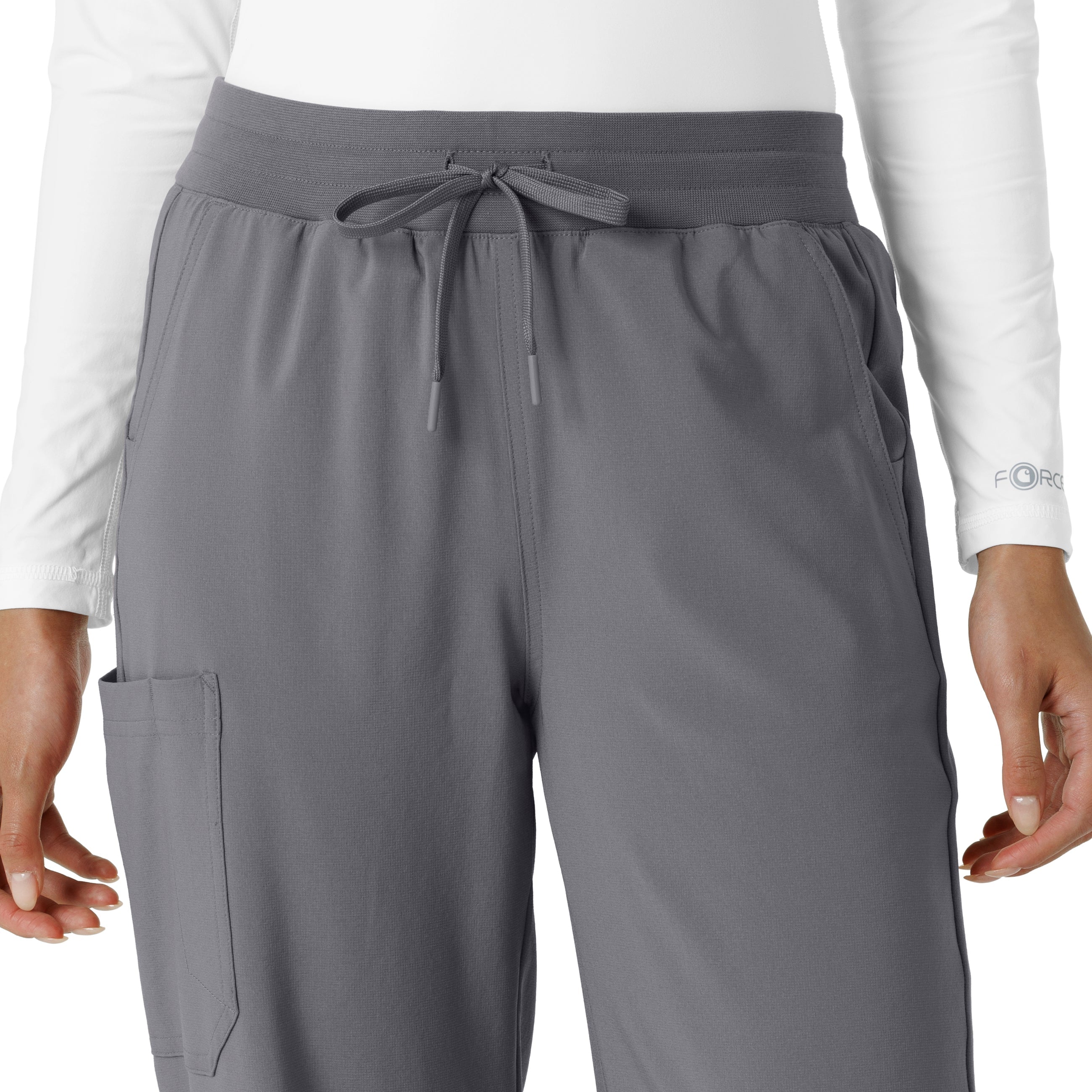 Force Cross-Flex C53310 Boot Cut Scrub Pants Pewter