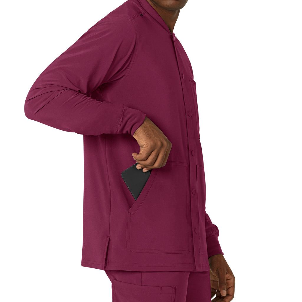 Force Cross-Flex C86210 Men's Shirt Jacket Wine
