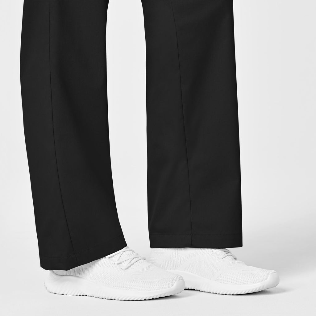 WonderWORK 501 Pull-On Cargo Scrub Pants Black