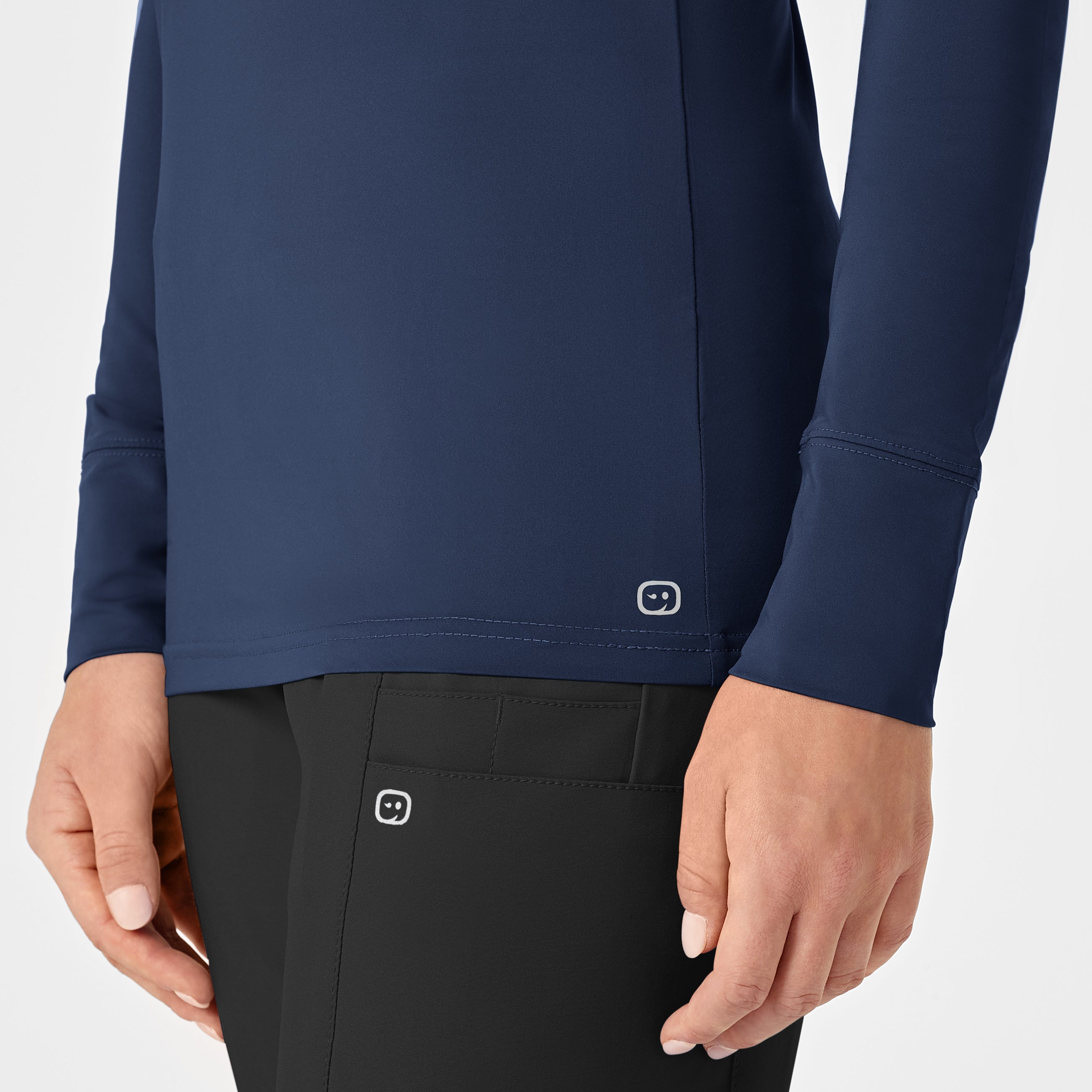 Layers 2029 Performance Long Sleeve Tee Navy