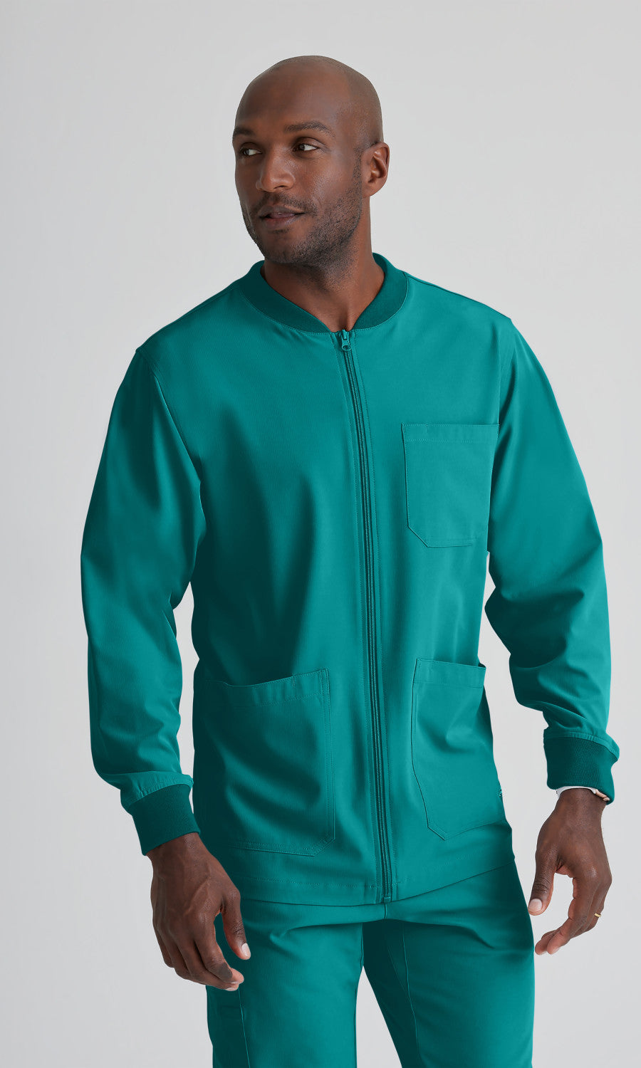 Skechers SK0408 Structure Scrub Jacket Teal