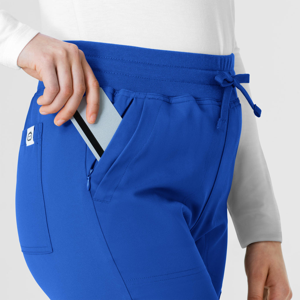 Thrive 5222 Cargo Straight Slim Leg Scrub Pants Royal