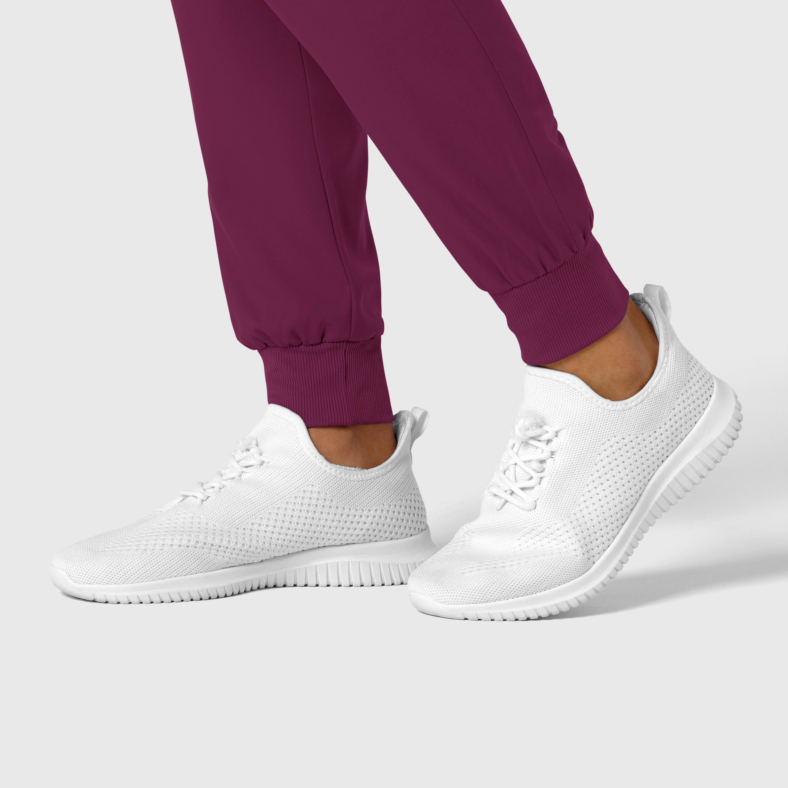 Boundless 5151 Jogger Scrub Pants Wine