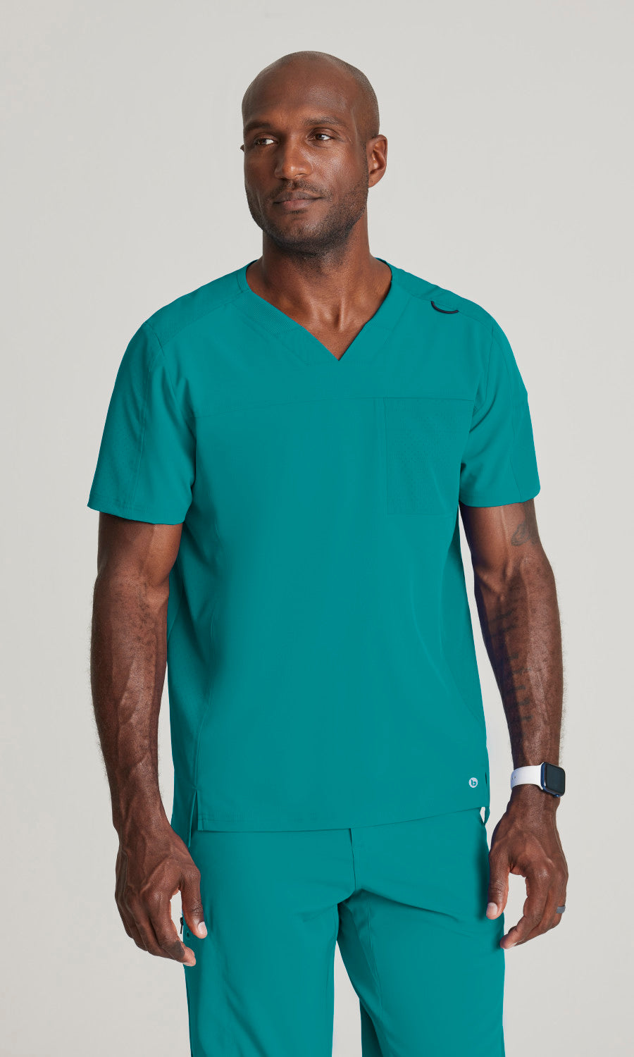 Barco One BOT195 Velocity Scrub Top Teal