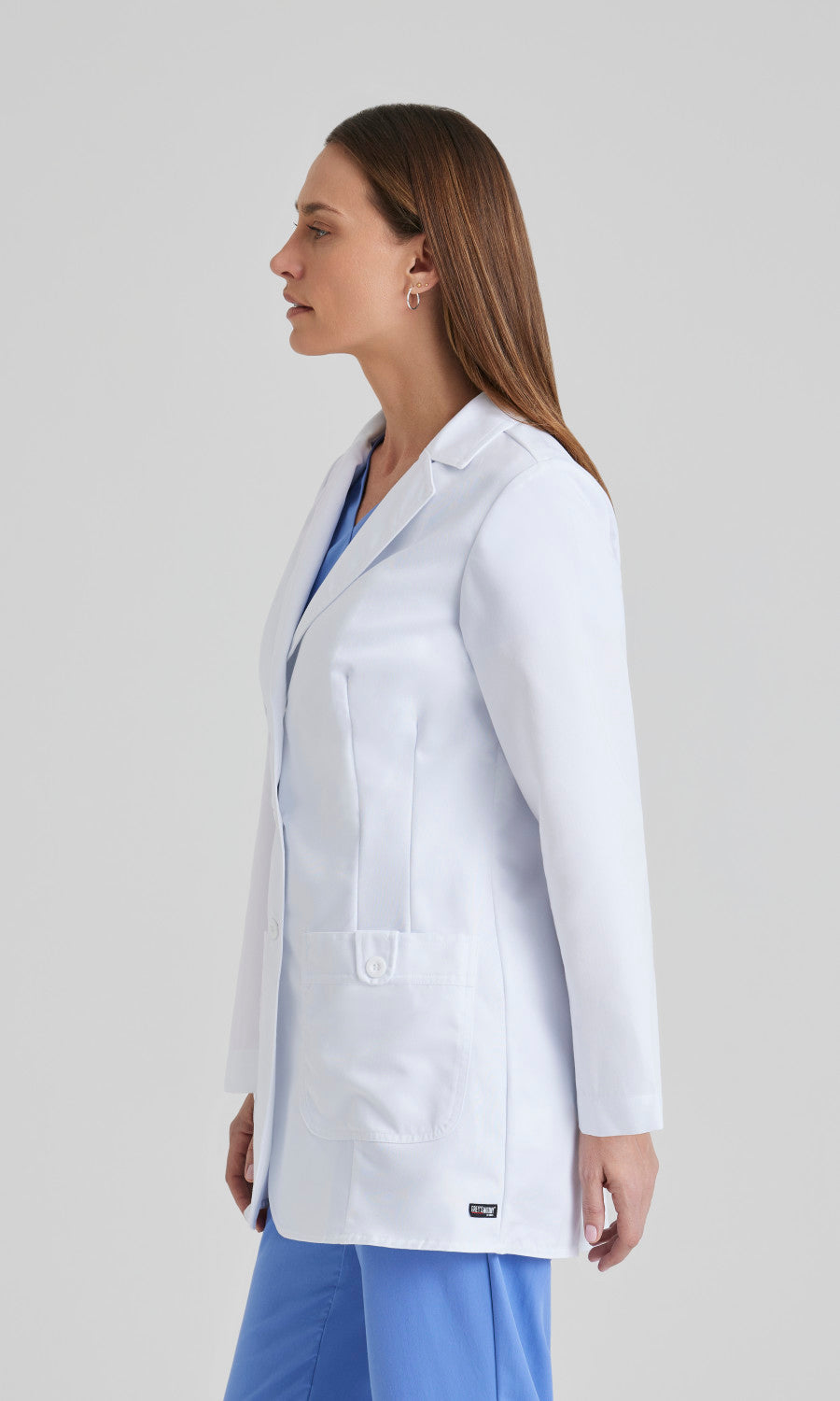 Grey's Anatomy 7446 Hannah Lab Coat White