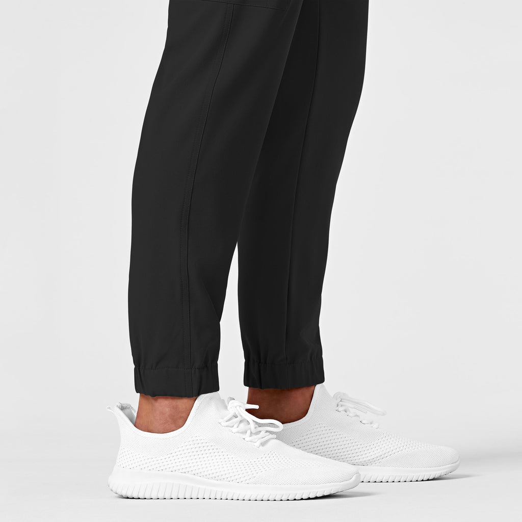 RENEW 5034 Men's Jogger Scrub Pants Black