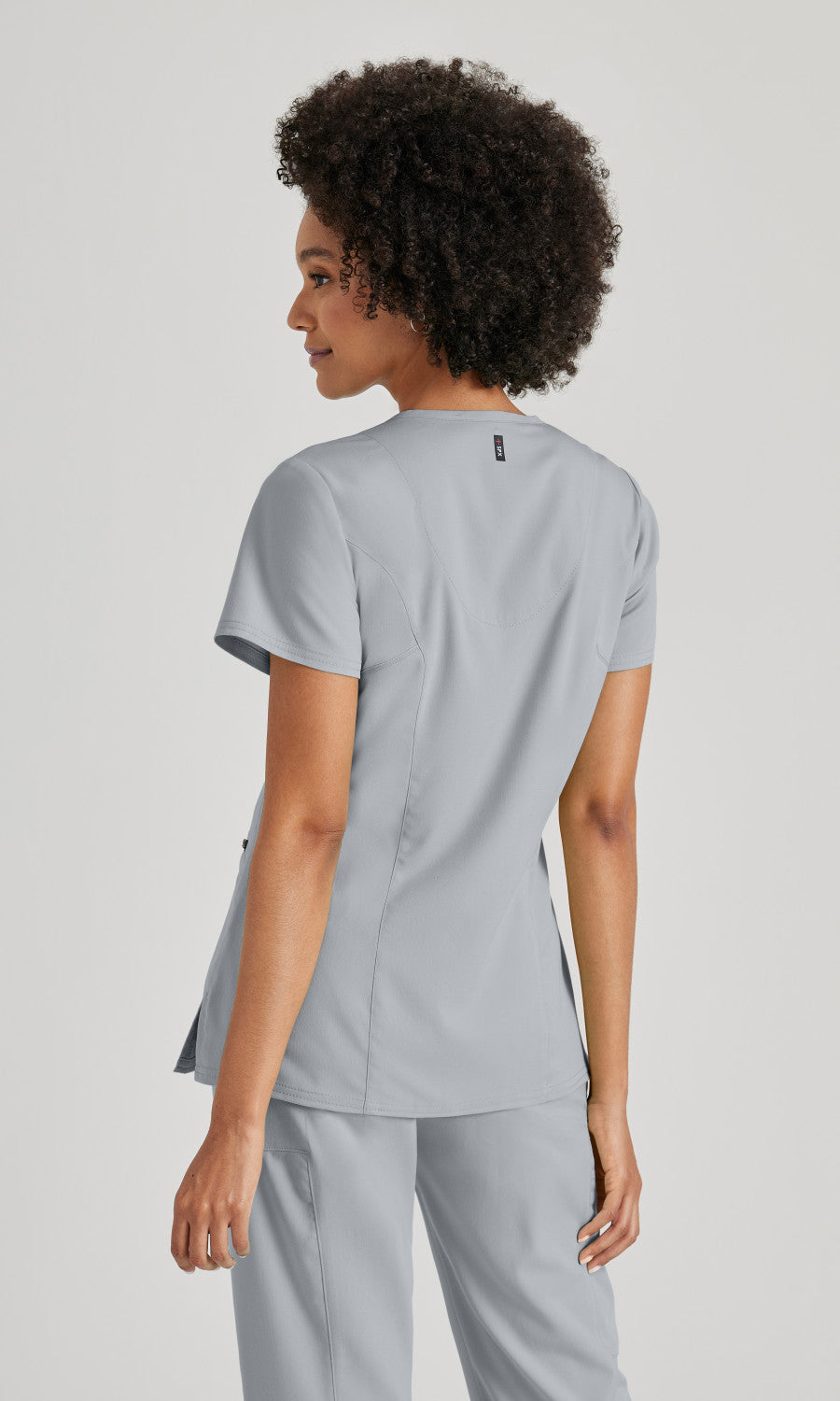 Grey's Anatomy Stretch GRST001 Kim Scrub Top Moonstruck