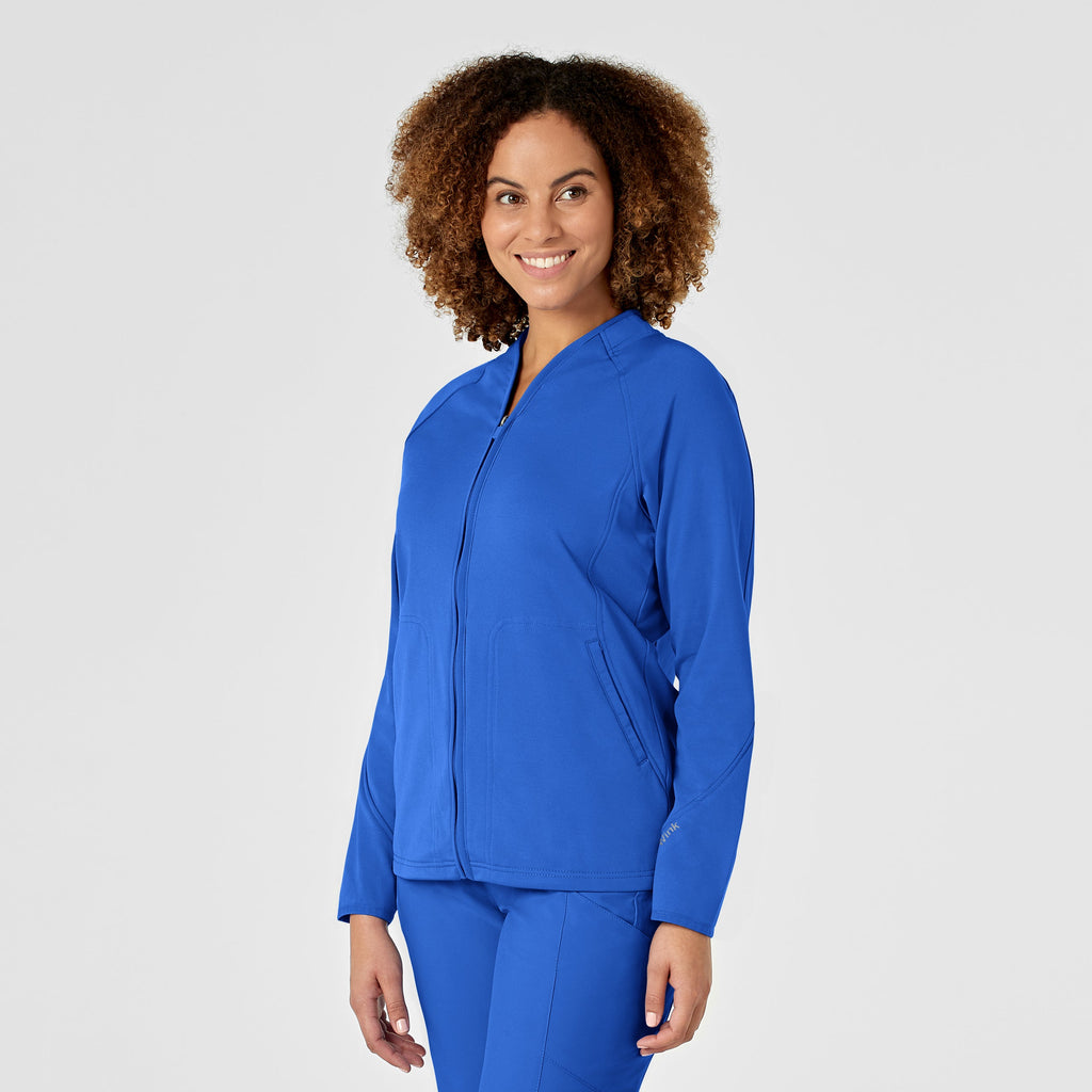 Layers 8209 Fleece Full Zip Jacket Royal