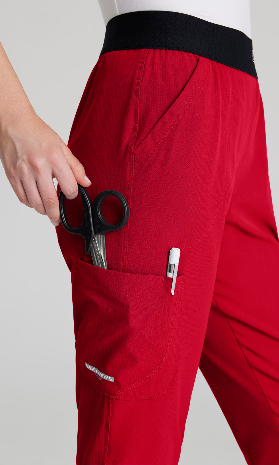 Skechers SK202 Breeze Scrub Pants True Red