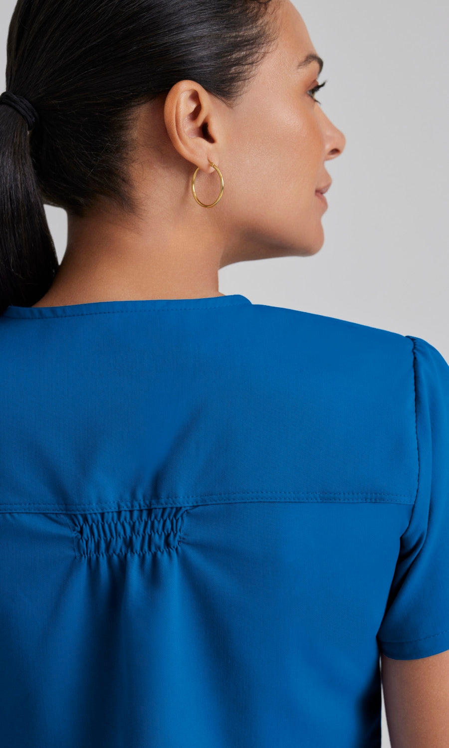 Grey's Anatomy 71166 Aubrey Scrub Top New Royal