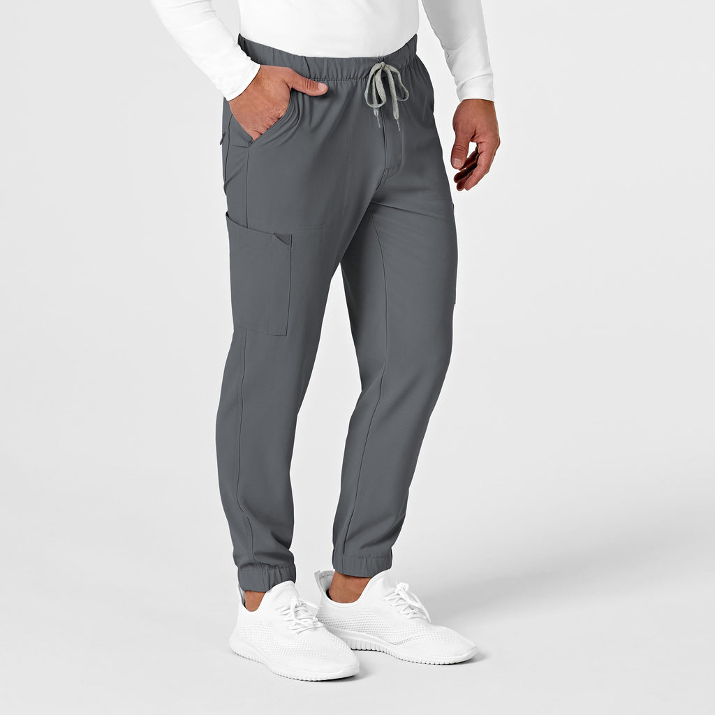 RENEW 5034 Men's Jogger Scrub Pants Pewter