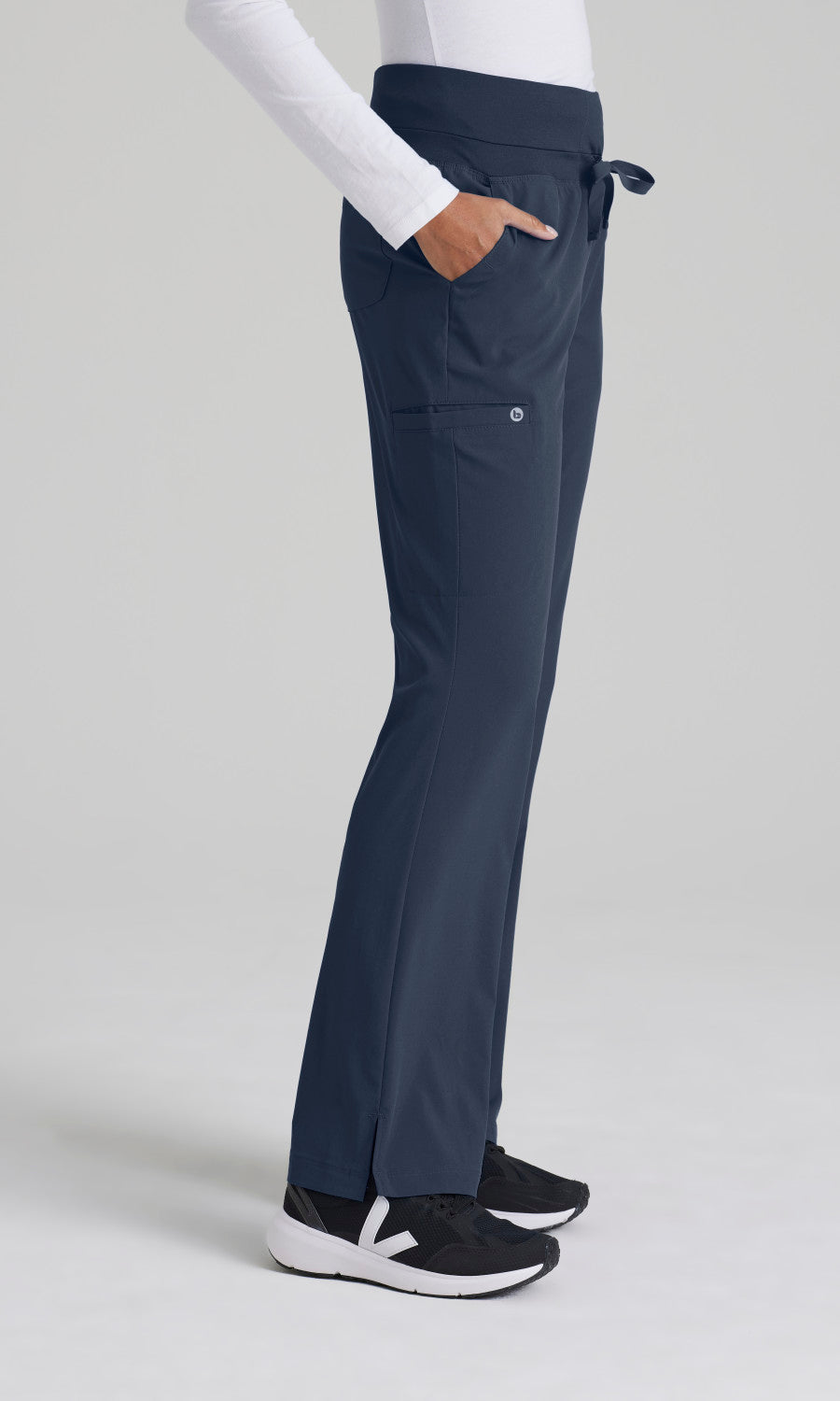 Barco One 5206 Stride Scrub Pants Steel