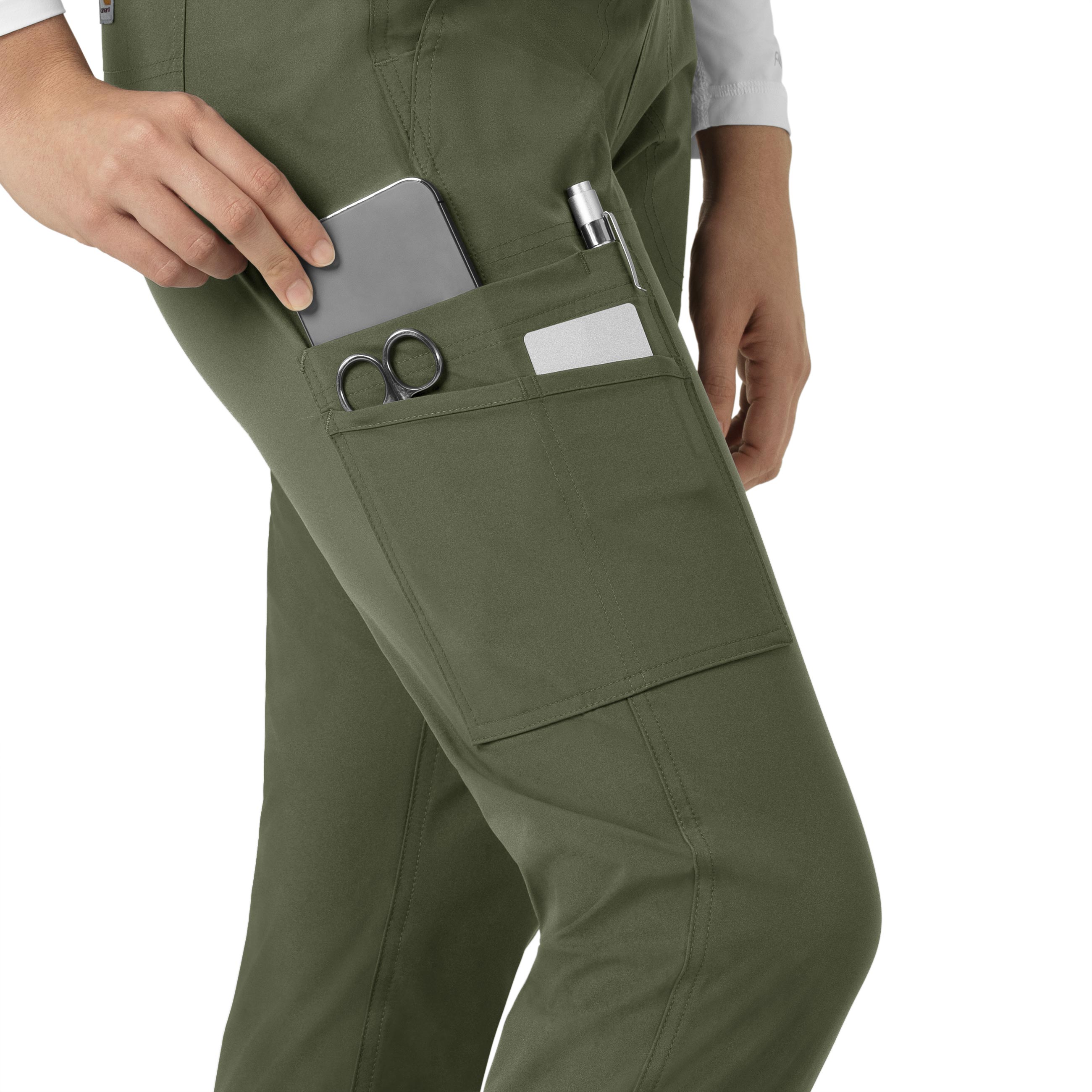 Force Essentials C51113 Jogger Scrub Pants Olive