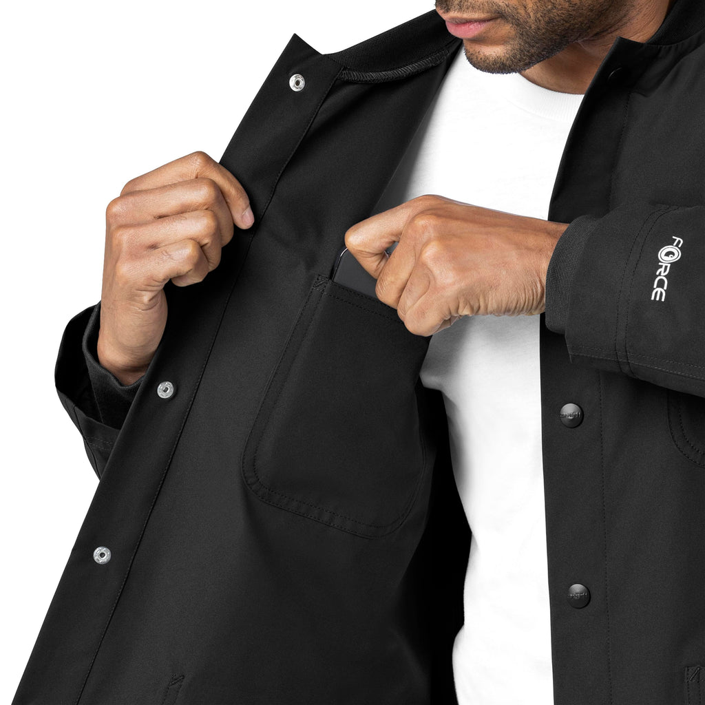 Force Essentials C85013 Unisex Chore Coat Black