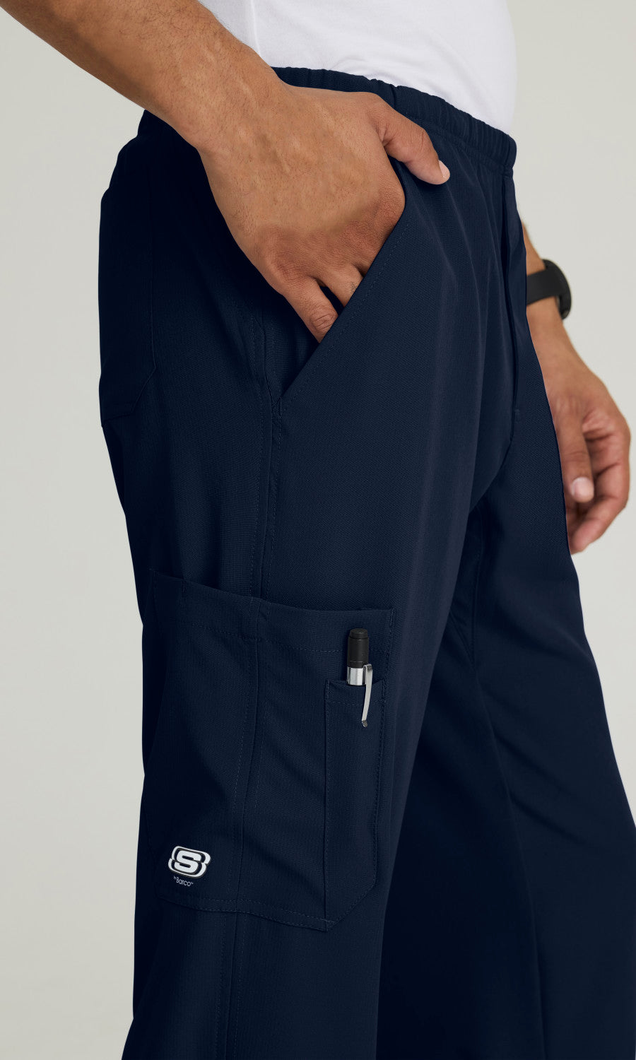 Skechers SK0215 Structure Scrub Pants Navy