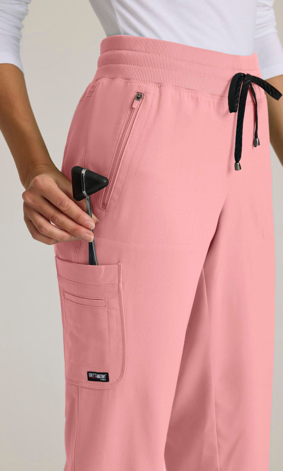 Grey's Anatomy Stretch GRSP537 Eden Jogger Bright Papaya